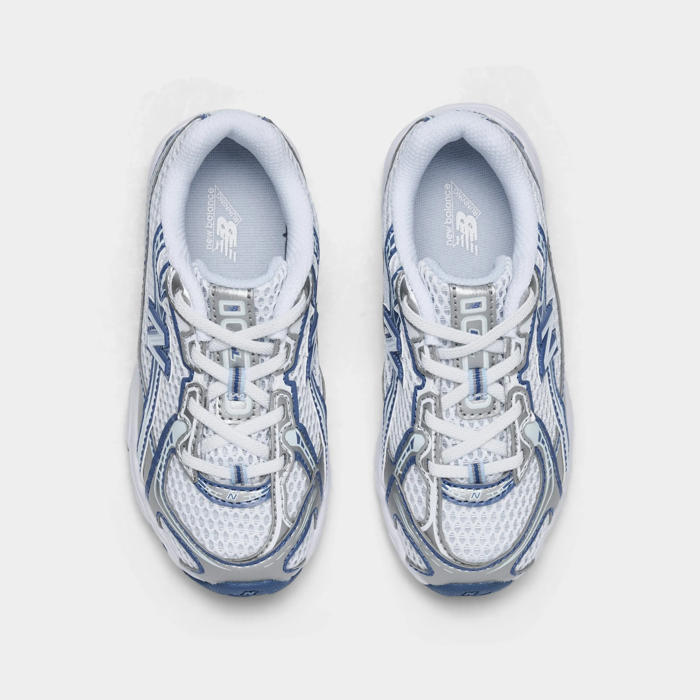 New Balance Infants' 740 White / Blue Winter Base Lightweight Design