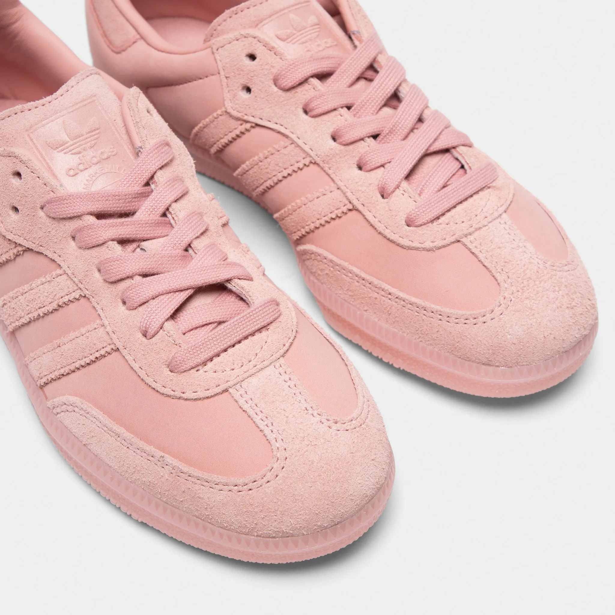 adidas Women's Samba OG Pink / Pink Elastic upper