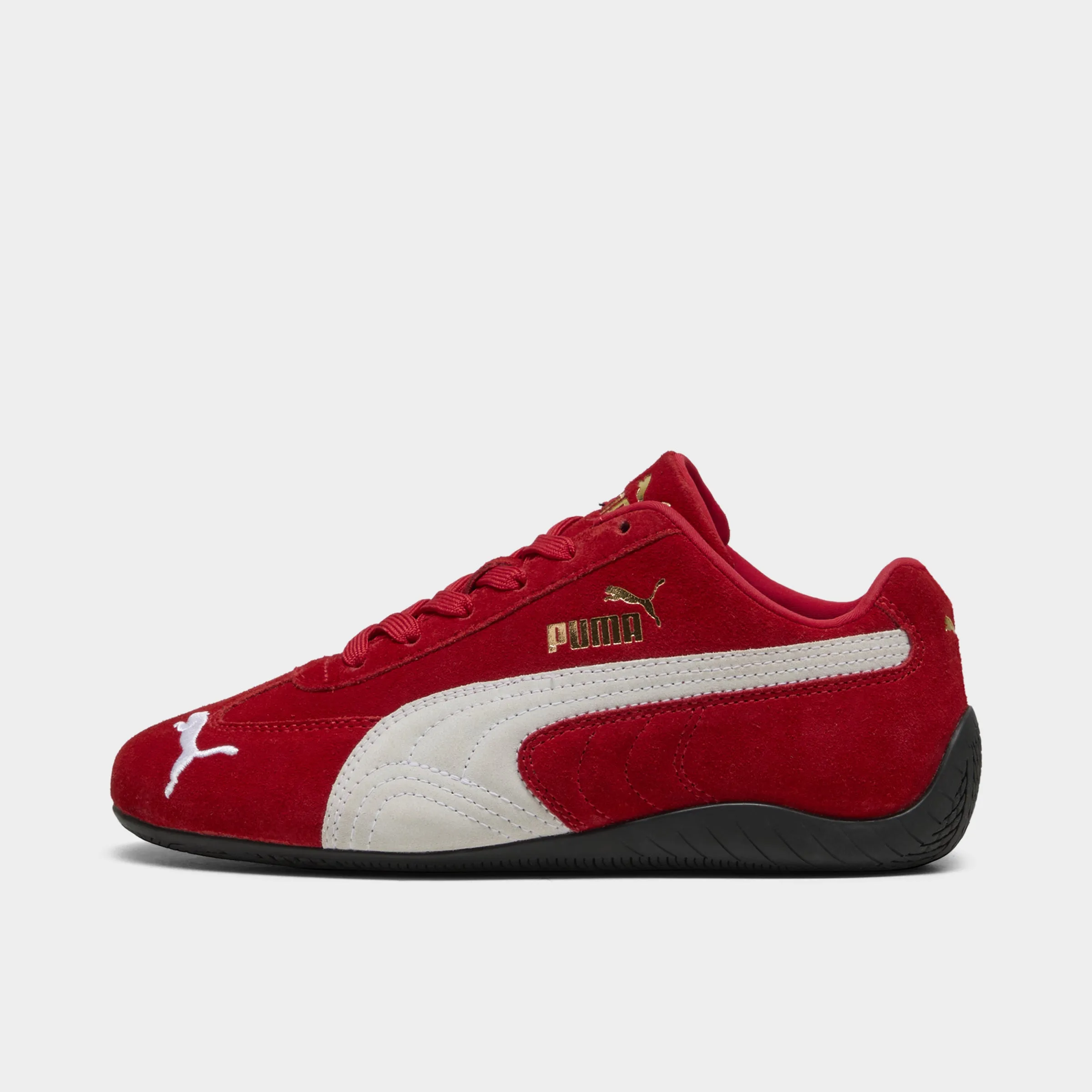 PUMA Juniors' Speedcat Red / White Travel Friendly Current Step