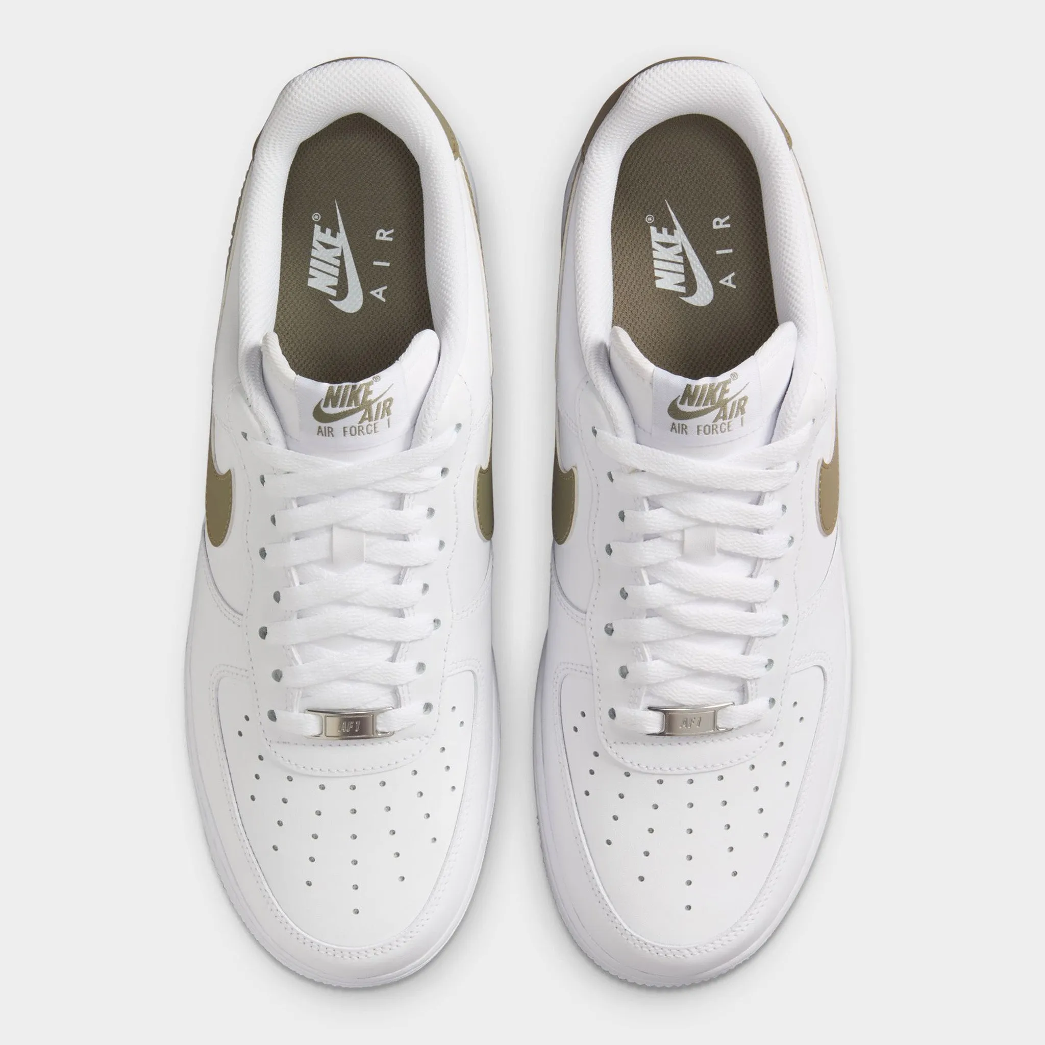 Walk Light Sun Step Nike Air Force 1 '07 White / Light Army