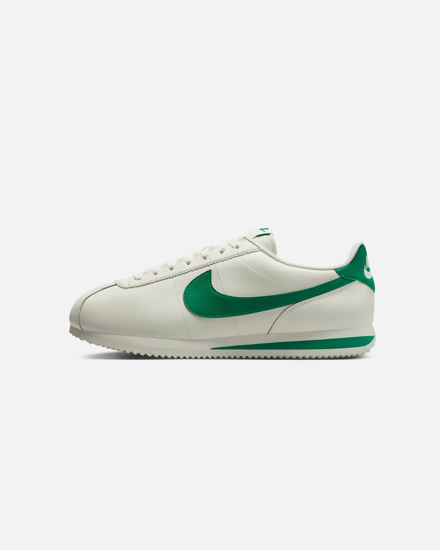 Enhanced grip Nike Cortez Sail/Stadium Green