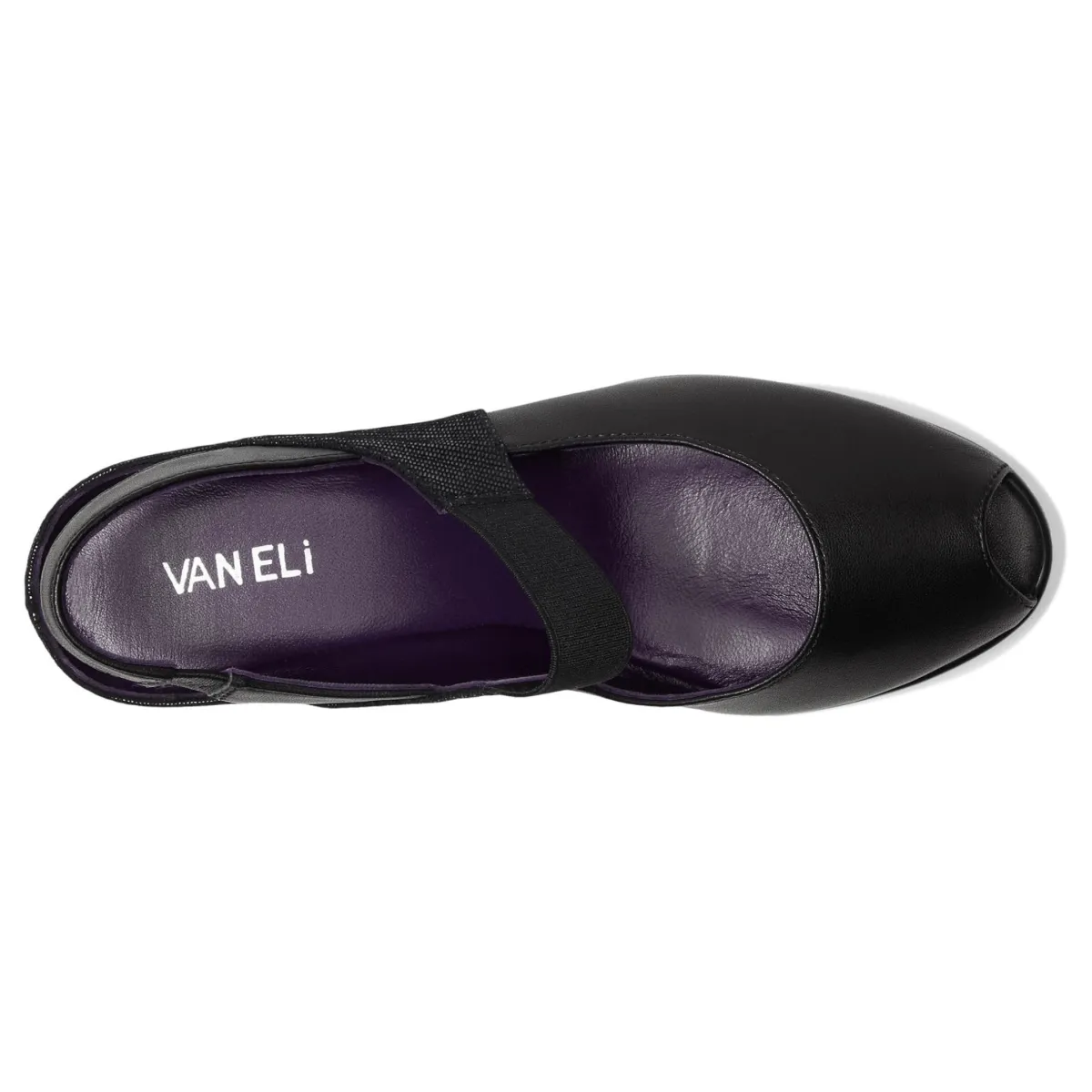 Base Fit Vaneli Women's Rayce Black Nappa/Black Miniliz
