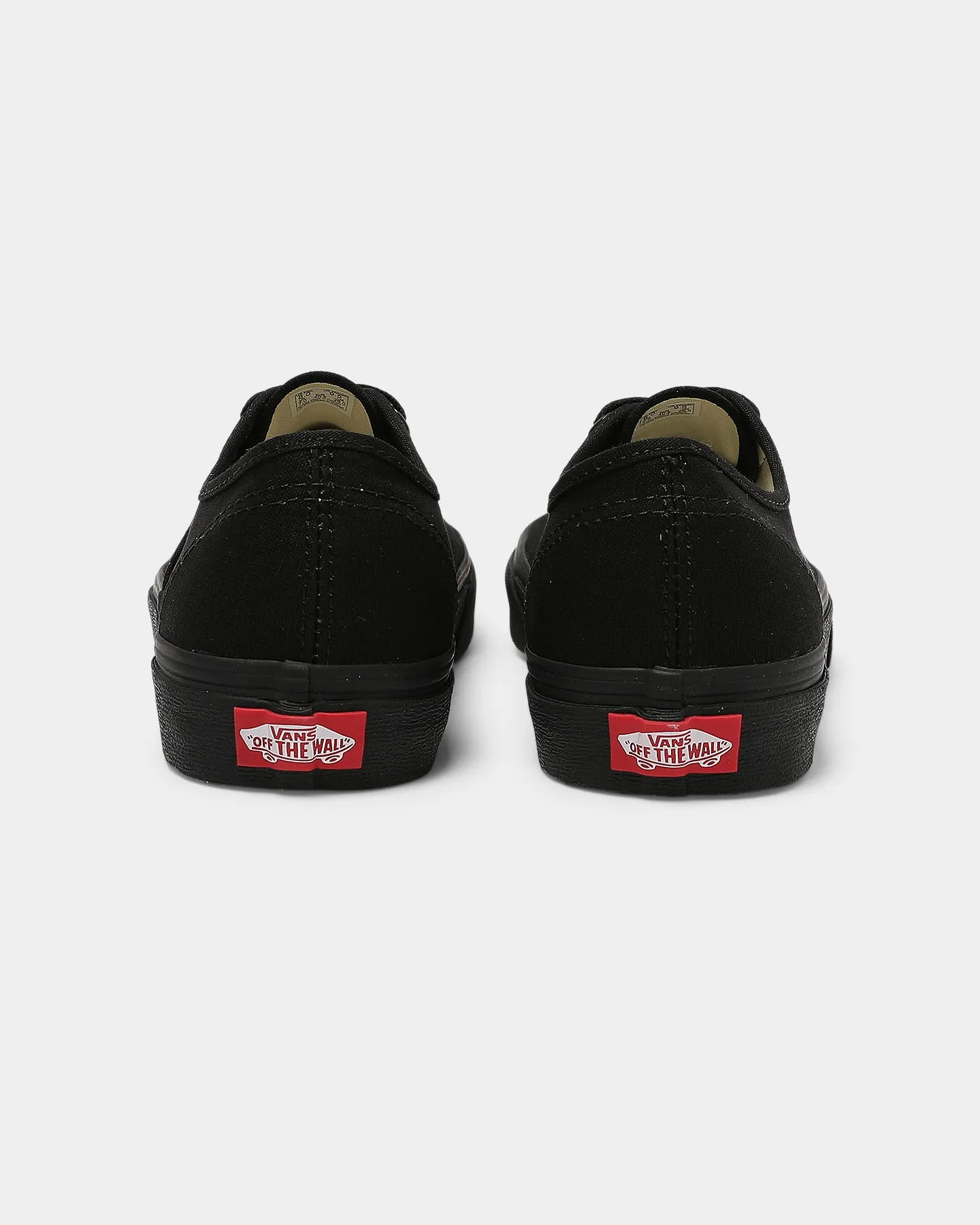 Vans Authentic Black/Black Sturdy Build Narrow Fit