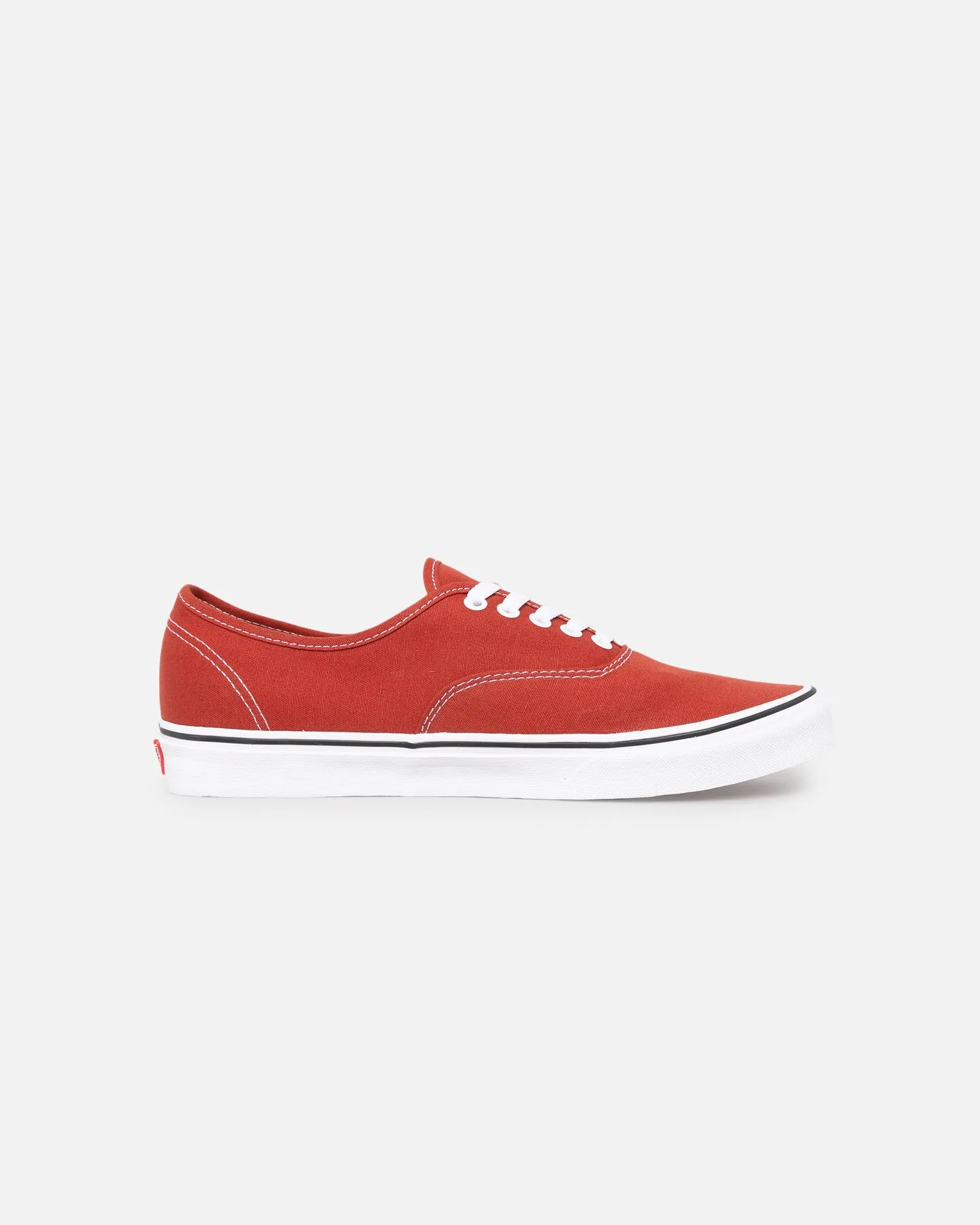 Vans Authentic Colour Theory Bossa Nova Red Running Nature Walk