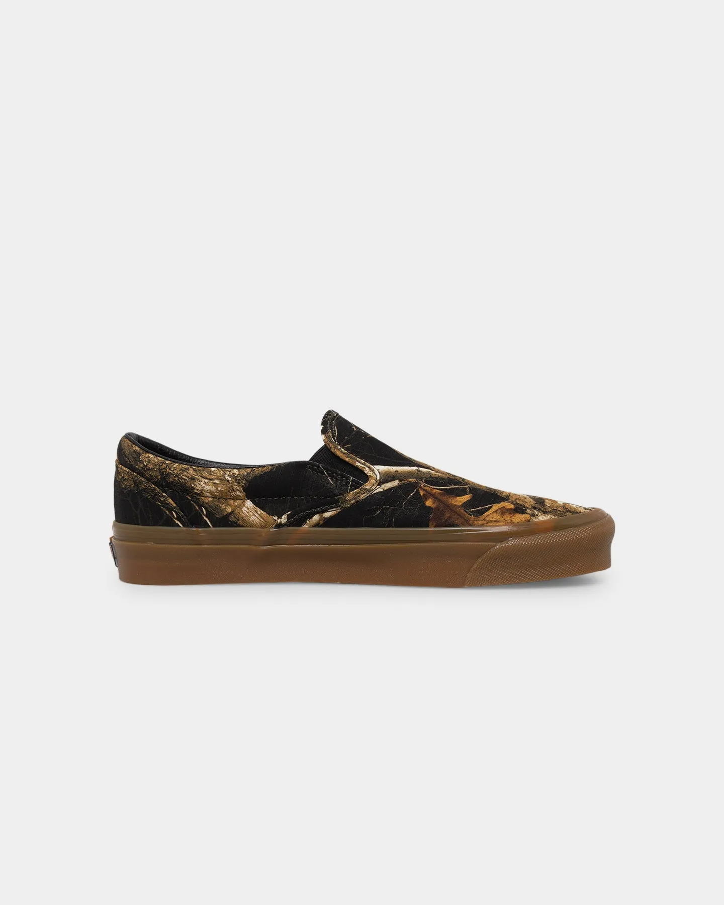 Vans Classic Slip-On 98 DX Realtree Olive/Gum Lightweight Design Dock Easy
