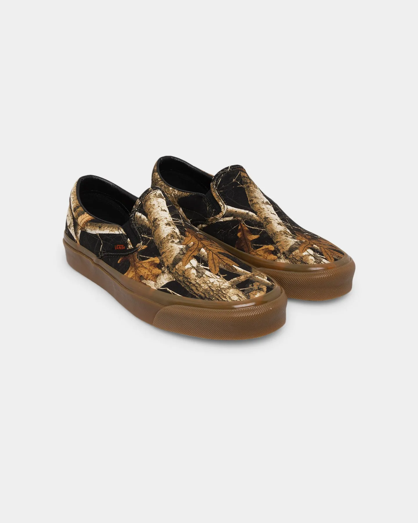 Vans Classic Slip-On 98 DX Realtree Olive/Gum Core Support Comfort Shank