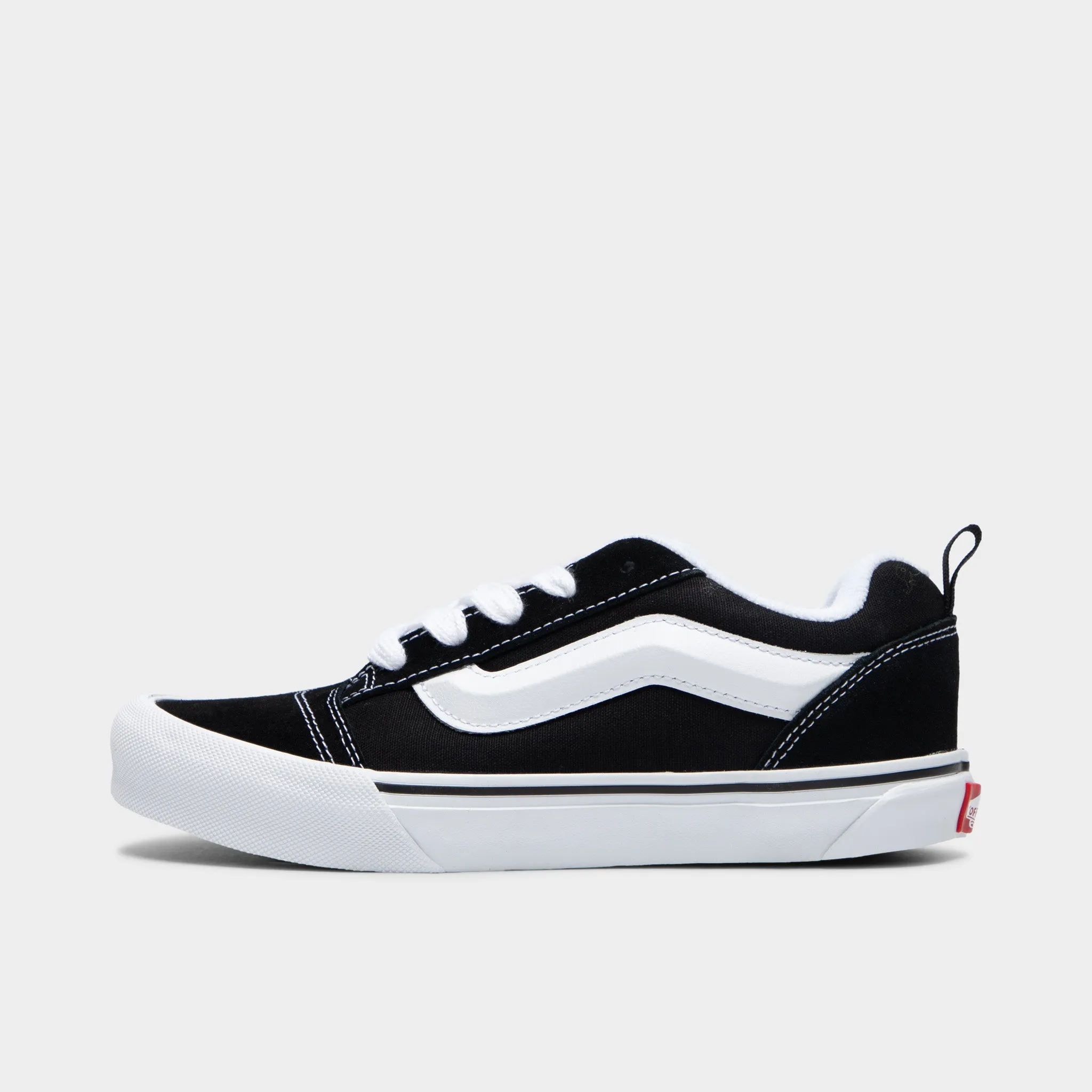 Vans Juniors' Knu Skool Black / True White Stylish Minimal