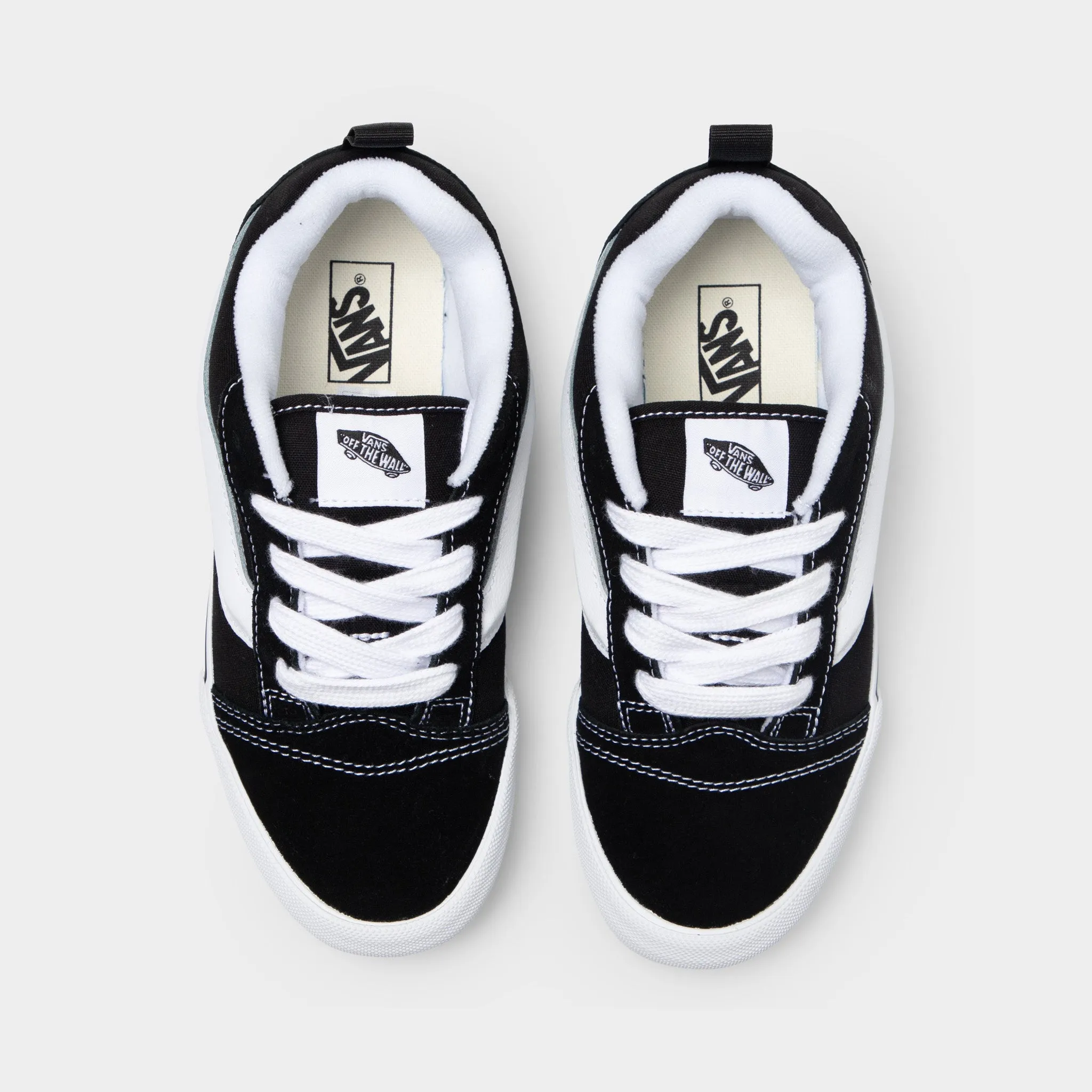 Fast Dry Vans Juniors' Knu Skool Black / True White