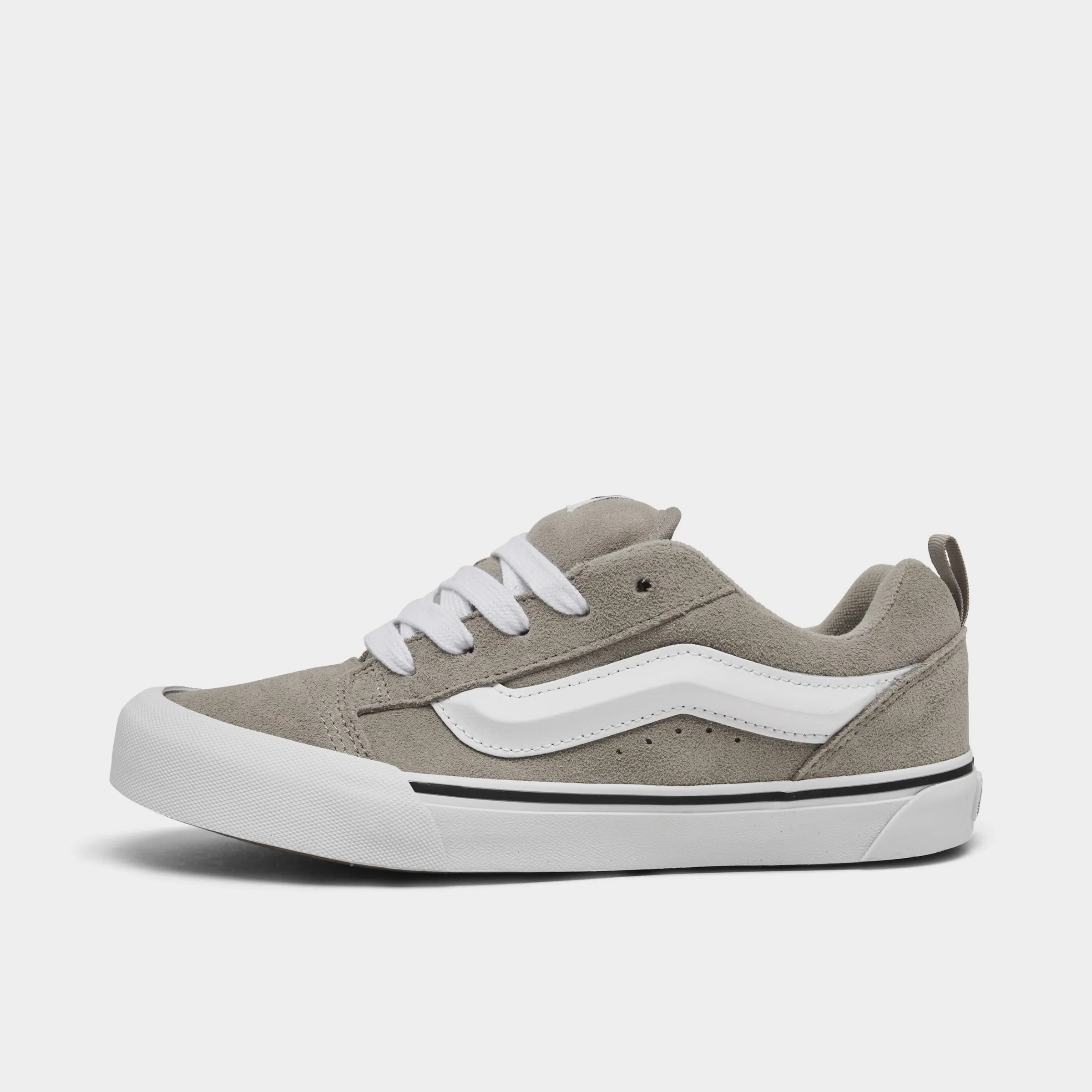 Vans Juniors' Knu Skool Grey / White Harbor Stroll Slip On