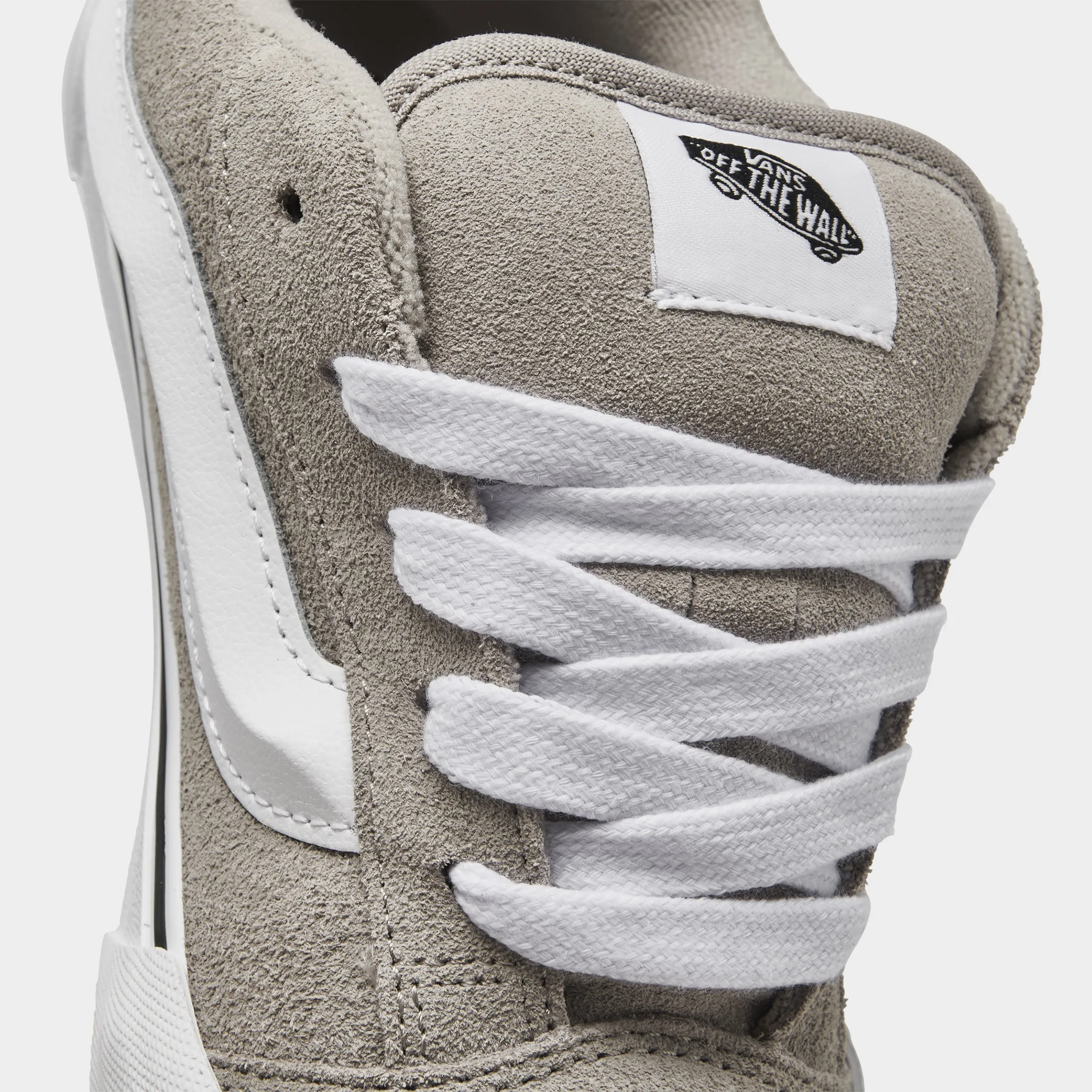 Vans Juniors' Knu Skool Grey / White Pace Maker City Casual
