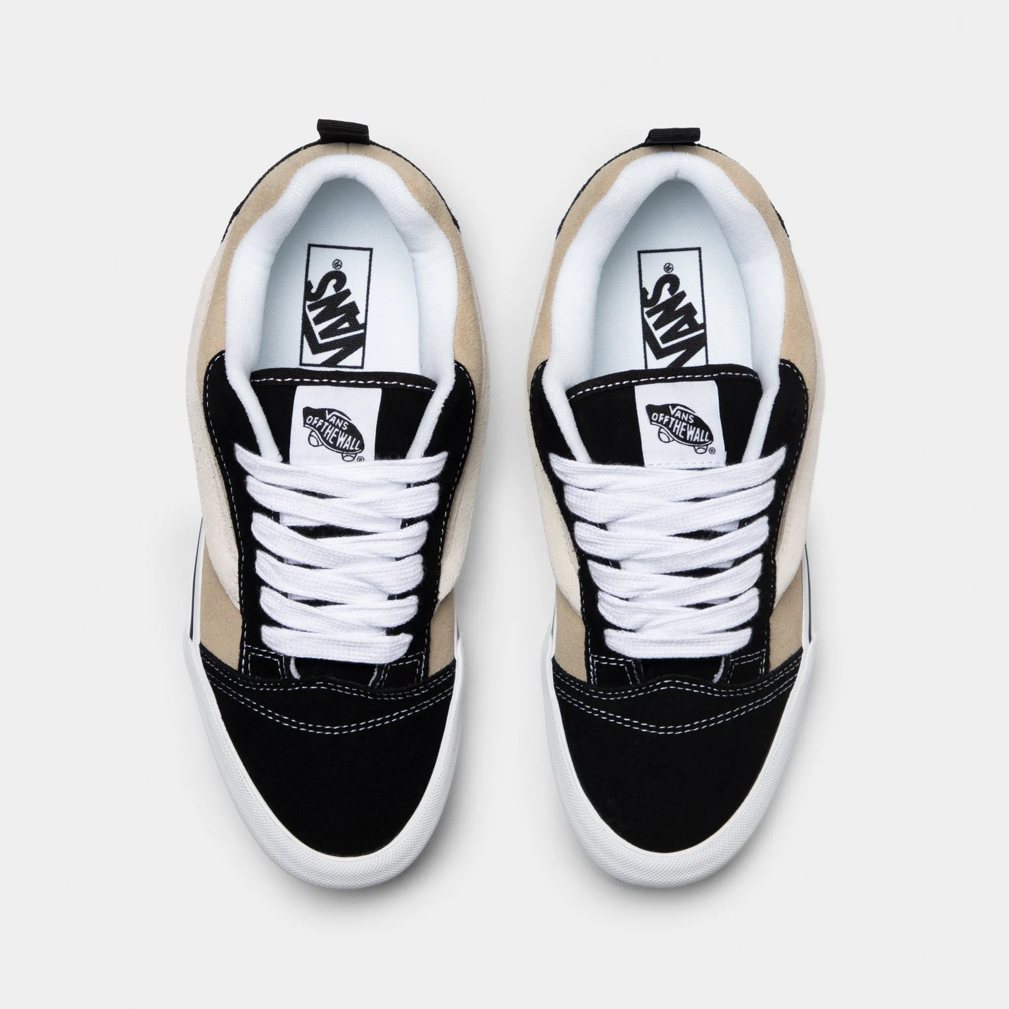 Stair Step Sunset Step Vans Knu Skool Beige / Black