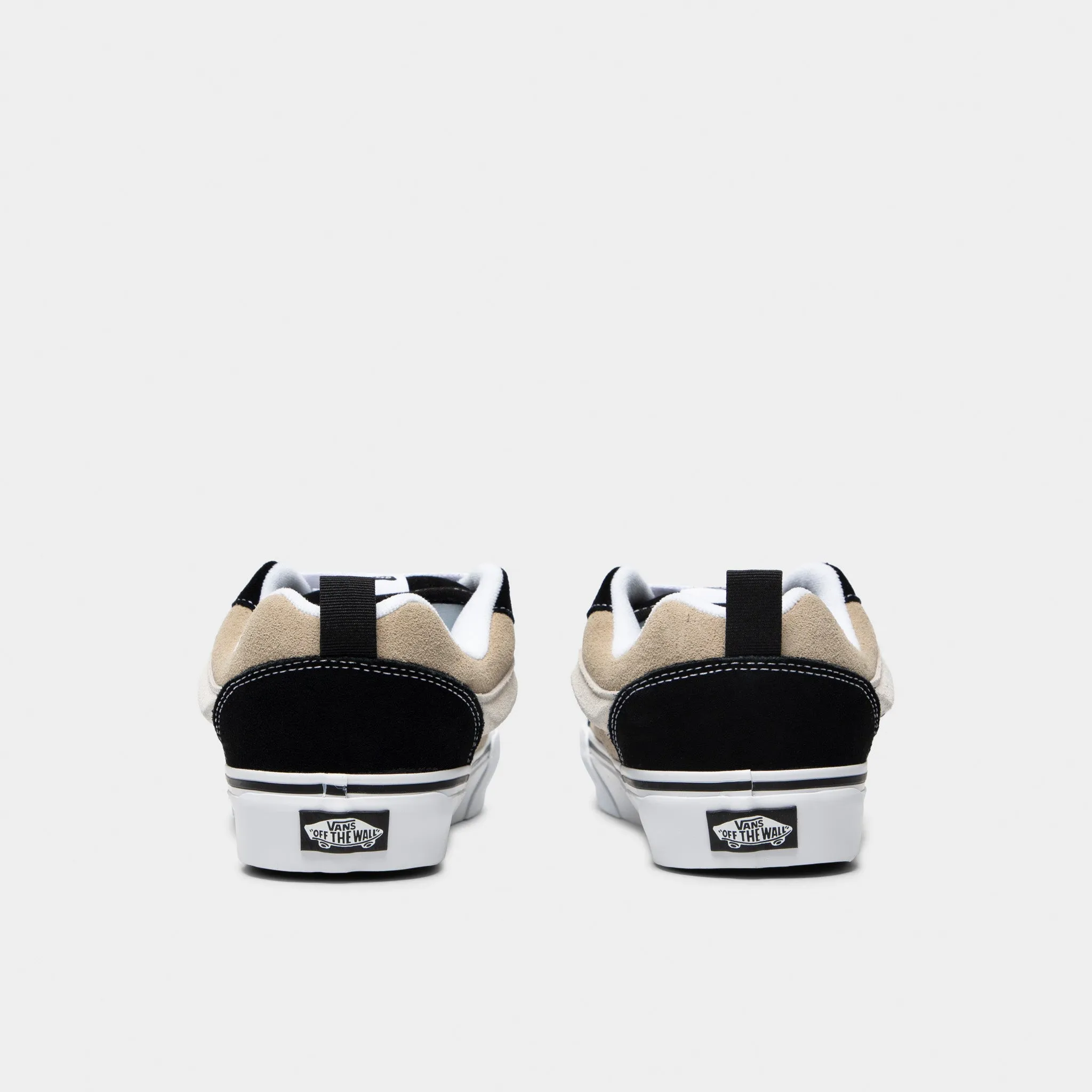 Vans Knu Skool Beige / Black Slide On