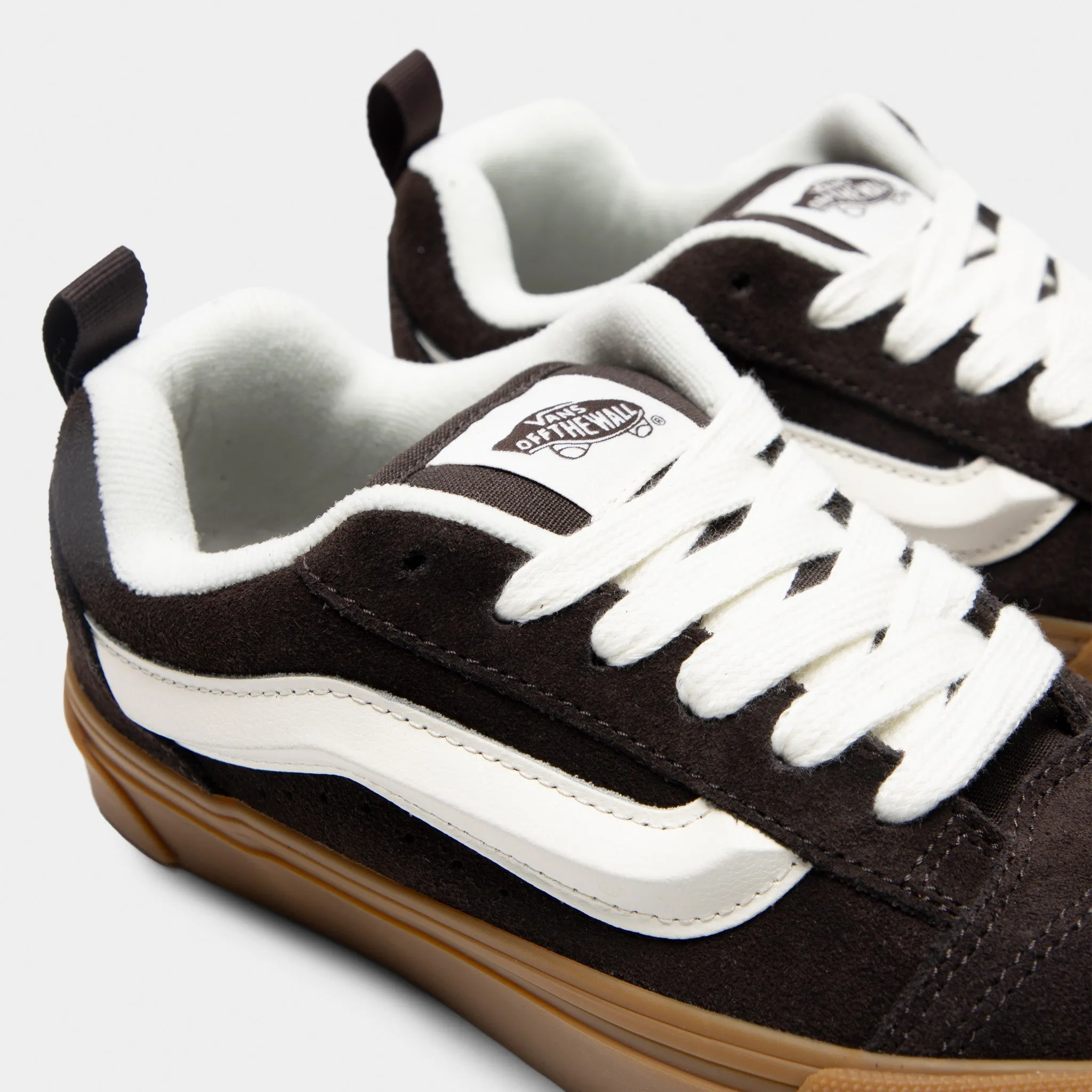 Vans Knu Skool Brown / White - Gum Comfort support