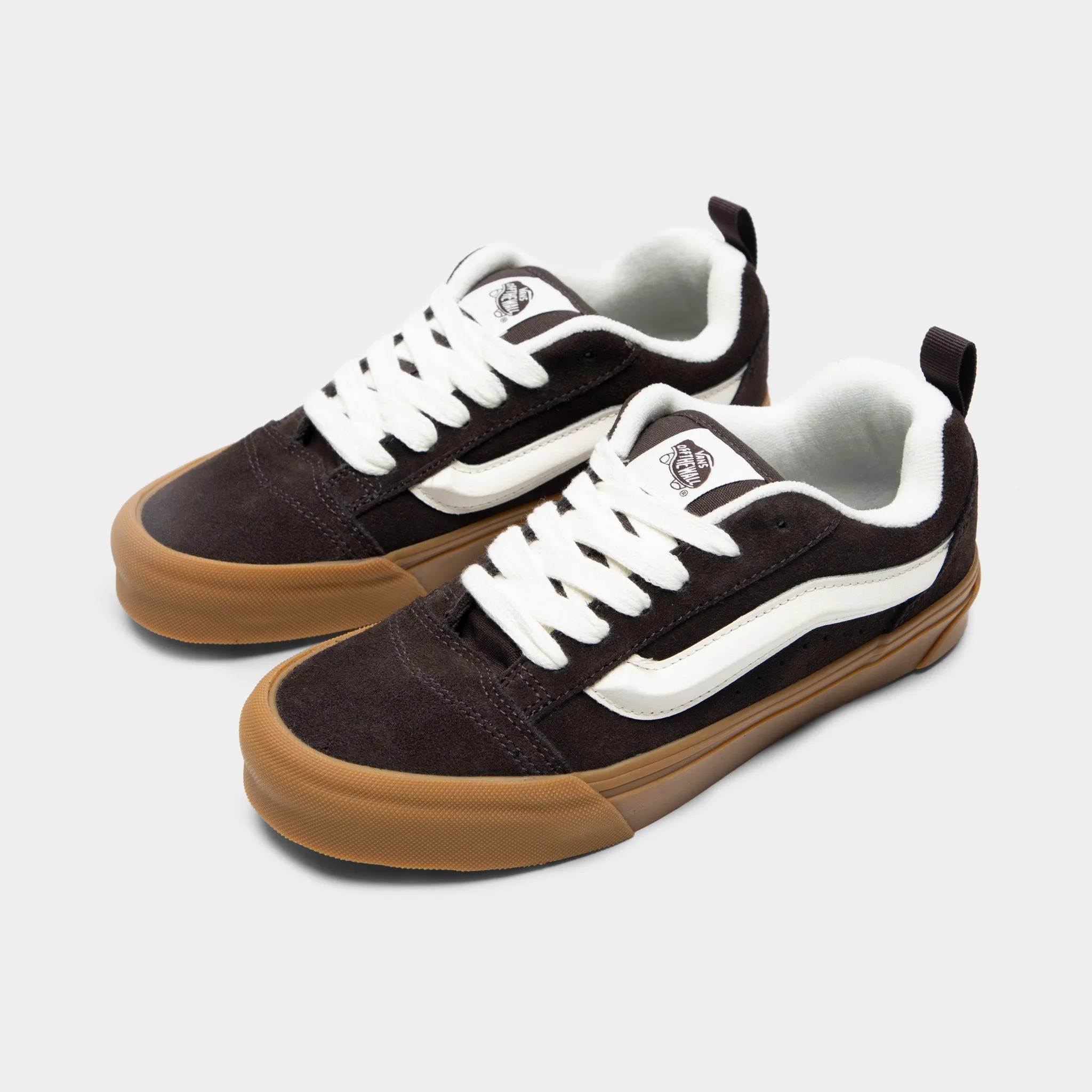 Vans Knu Skool Brown / White - Gum Versatile