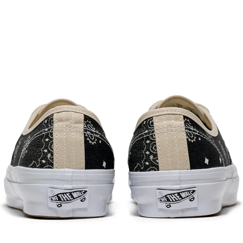 Asymmetric Lacing System Vans LX Authentic 44 - Faded Paisley Black
