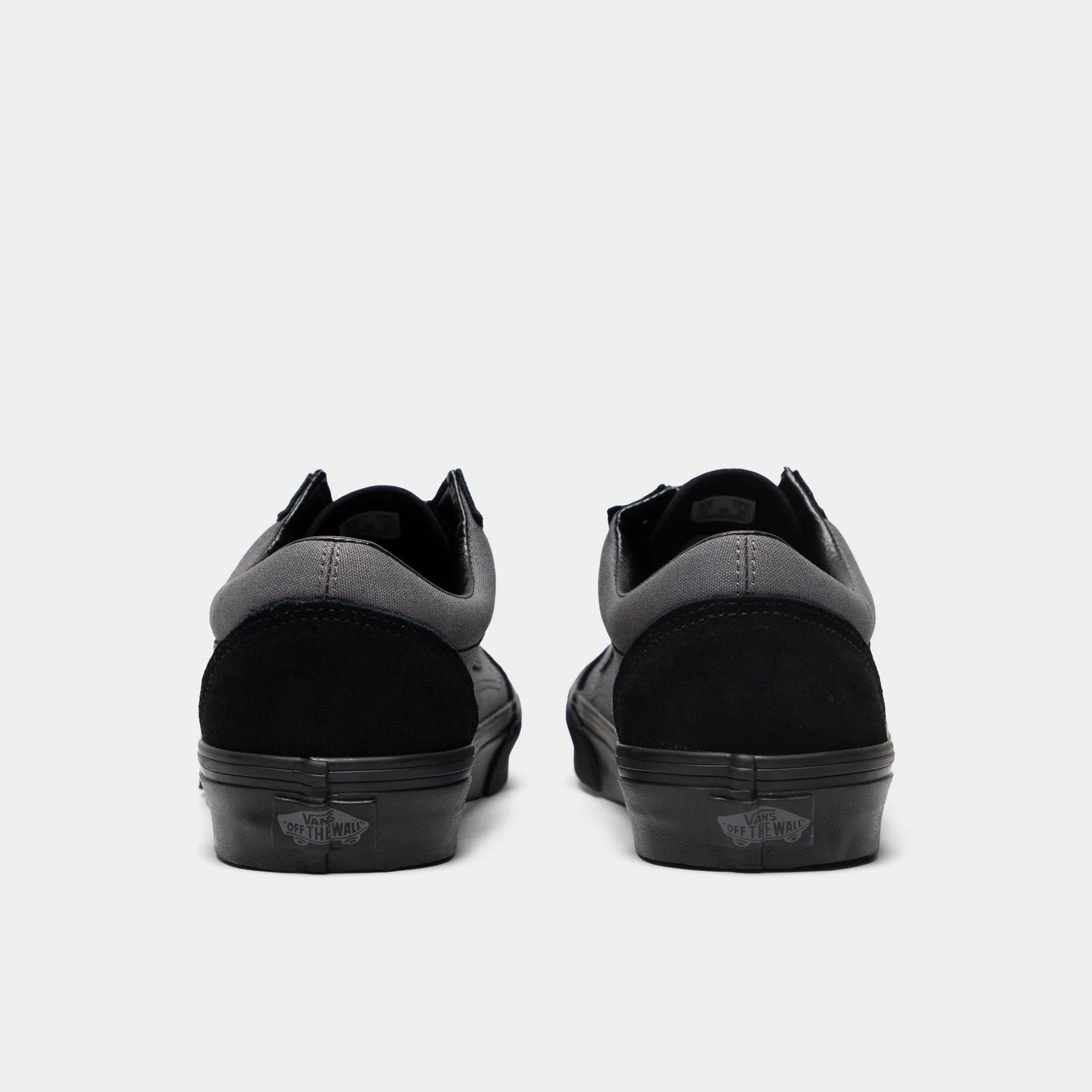 Vans Old Skool Black / Reflective Heel Safe Light Run