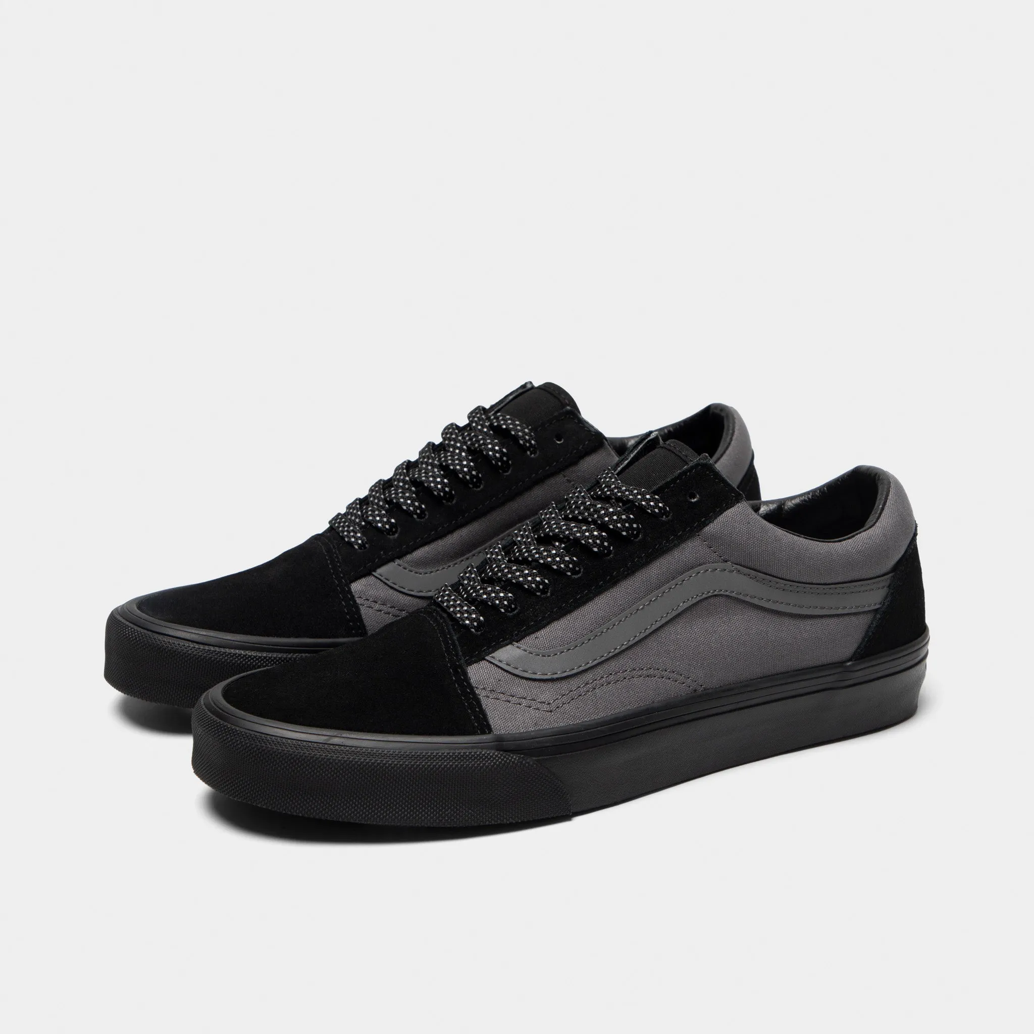 Vans Old Skool Black / Reflective Sleek Frame