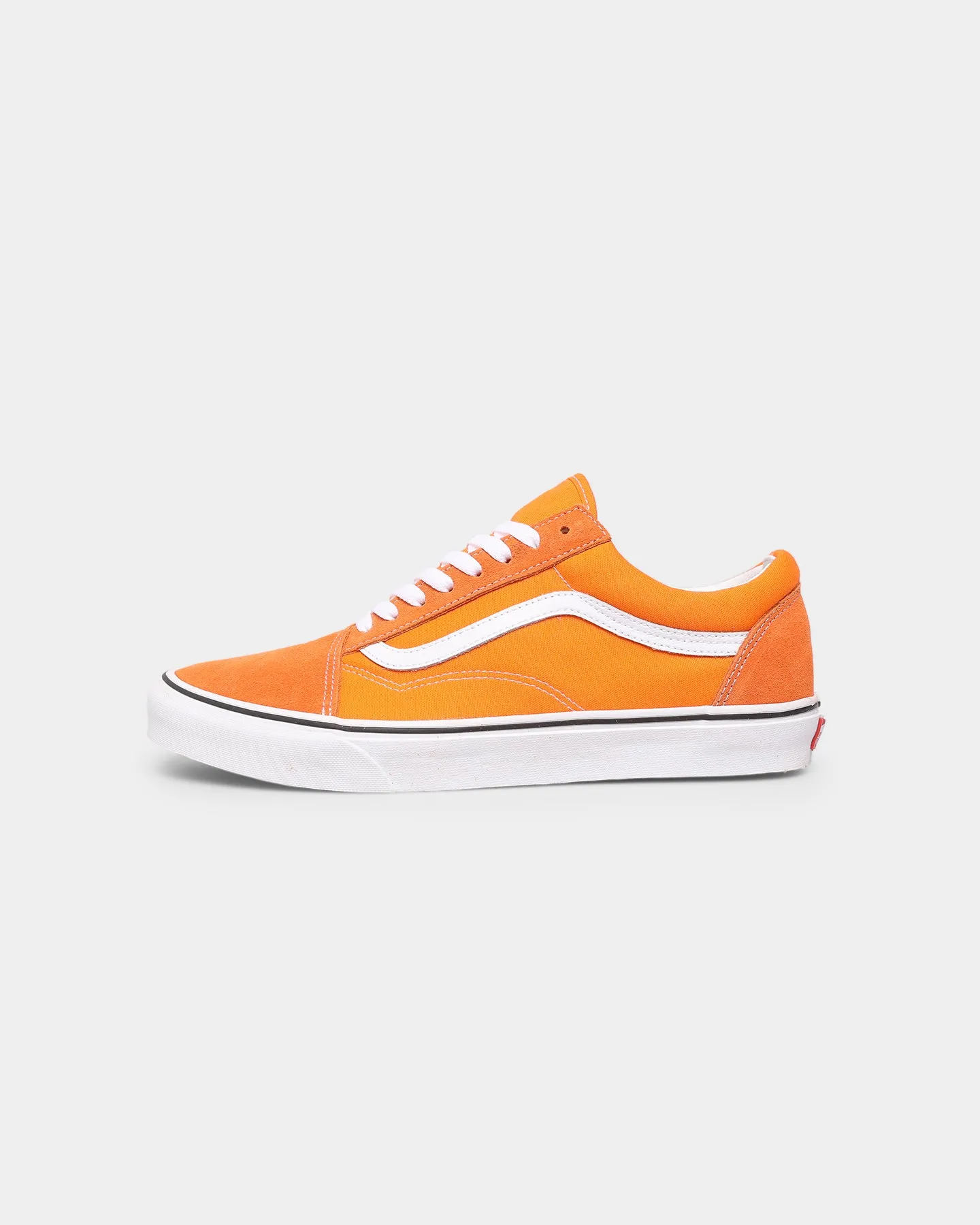 Vans Old Skool Orange Tiger/True White Metal Edge group walk