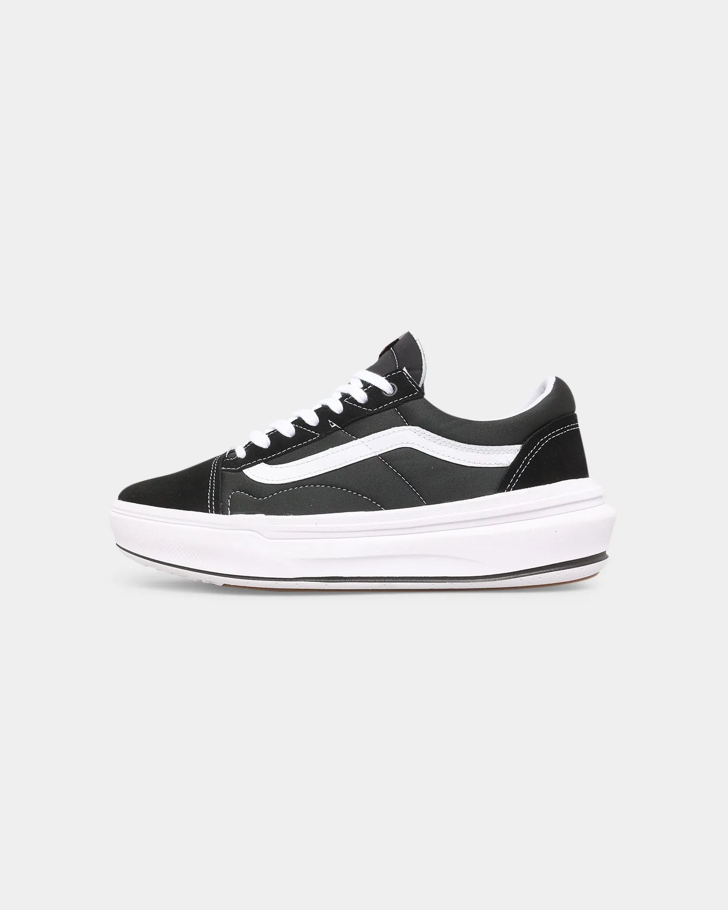 Vans Old Skool Overt ComfyCush Black/White Comfort toe Injury Safe
