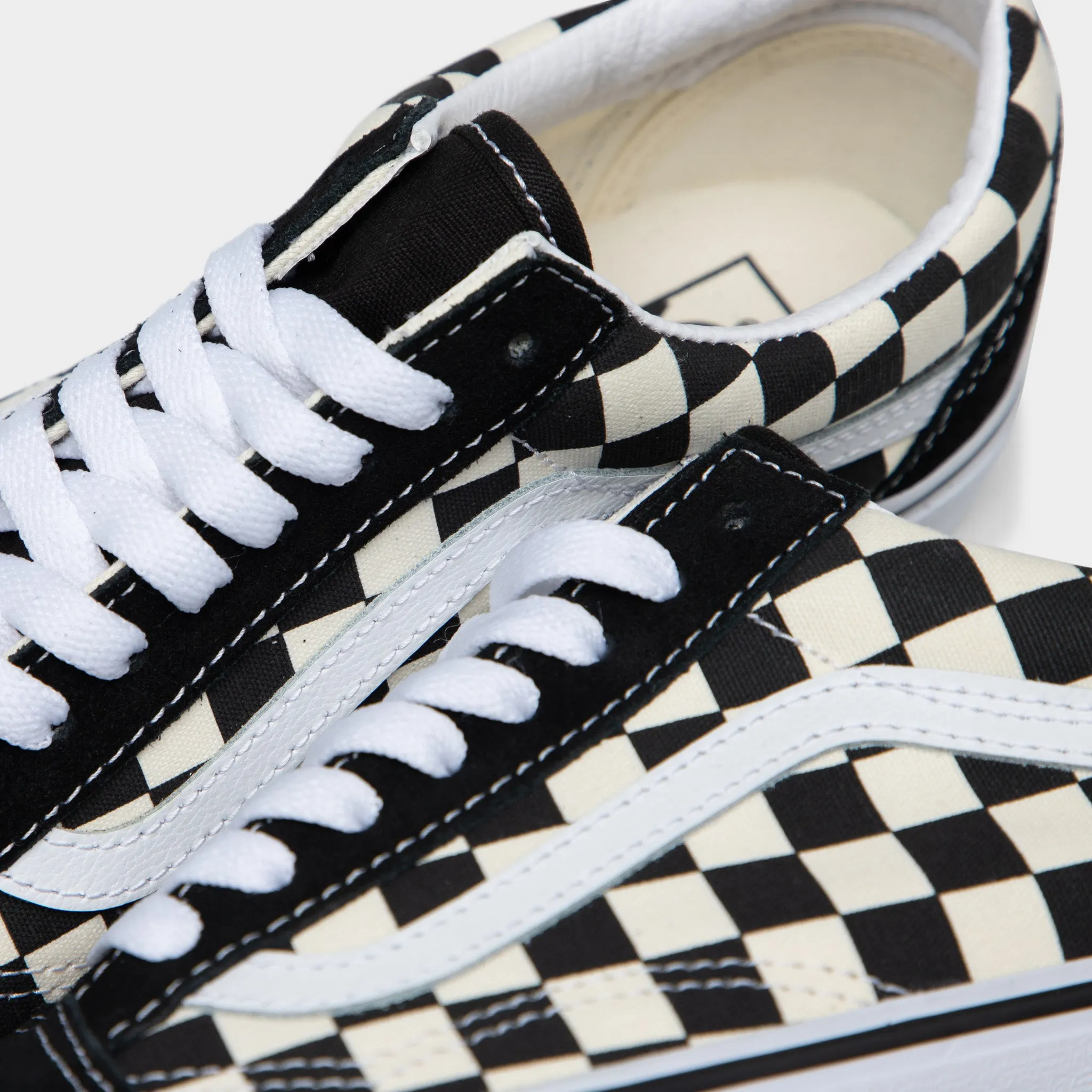 Walking Vans Old Skool Primary Check / Black - White
