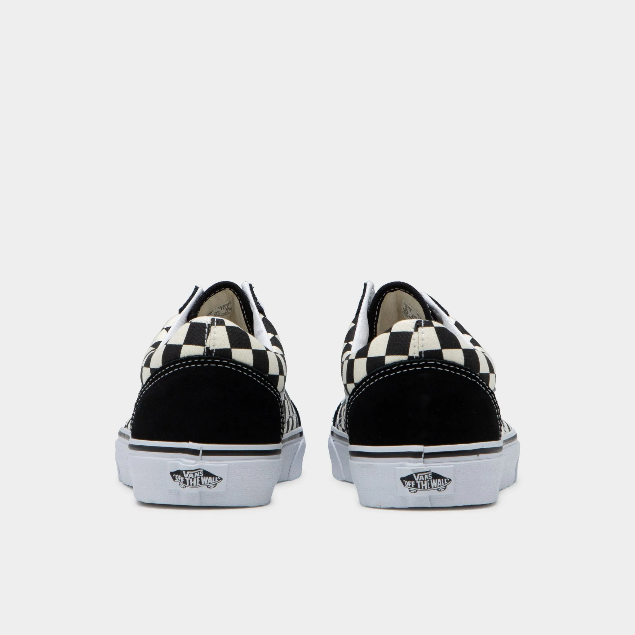 No Breakin Commuter Life Vans Old Skool Primary Check / Black - White
