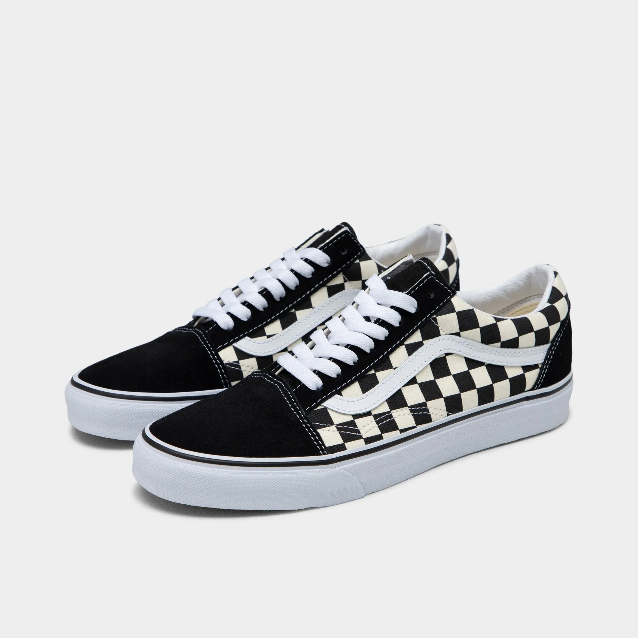 Vans Old Skool Primary Check / Black - White Easy Flow Wet Land