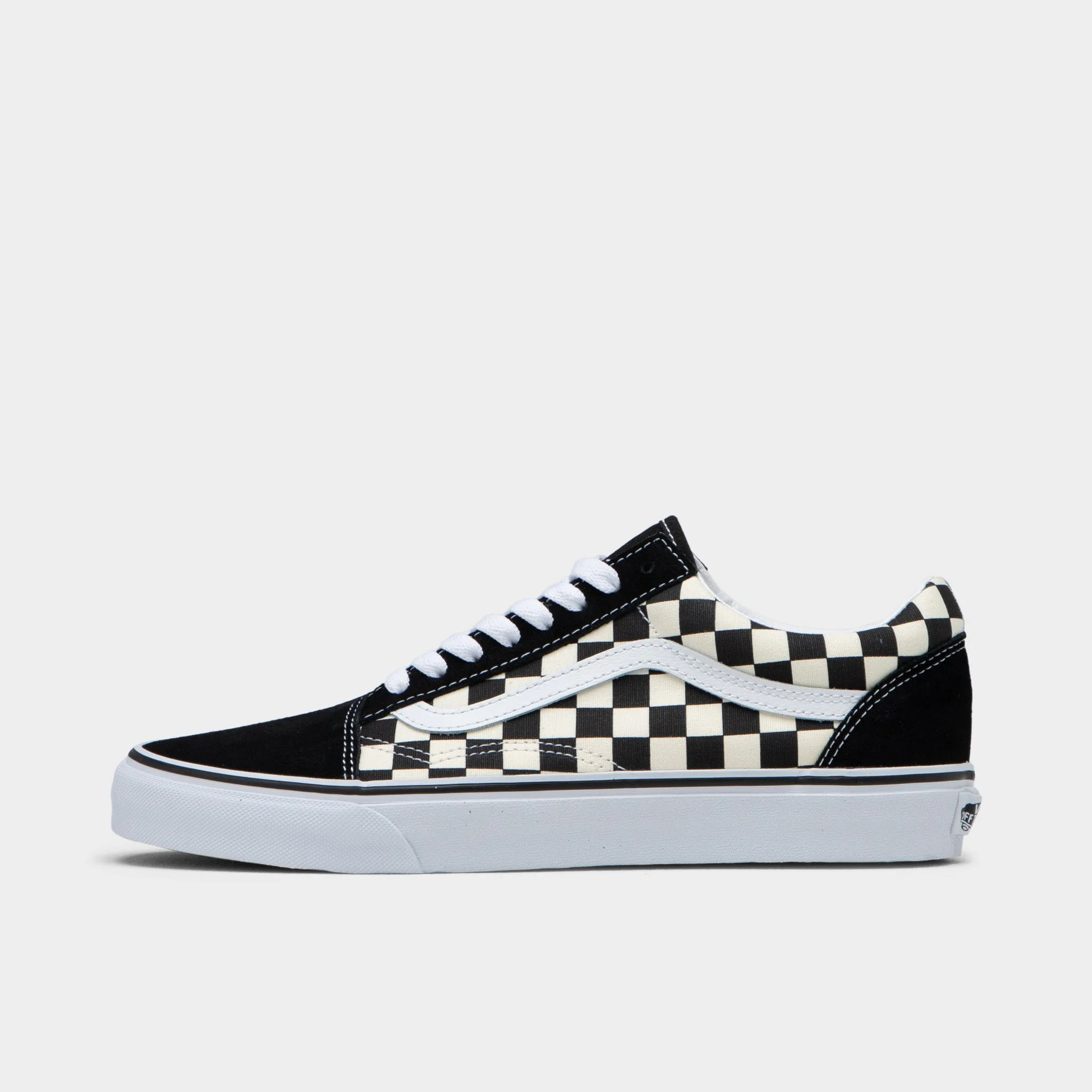 Vans Old Skool Primary Check / Black - White Action Fast
