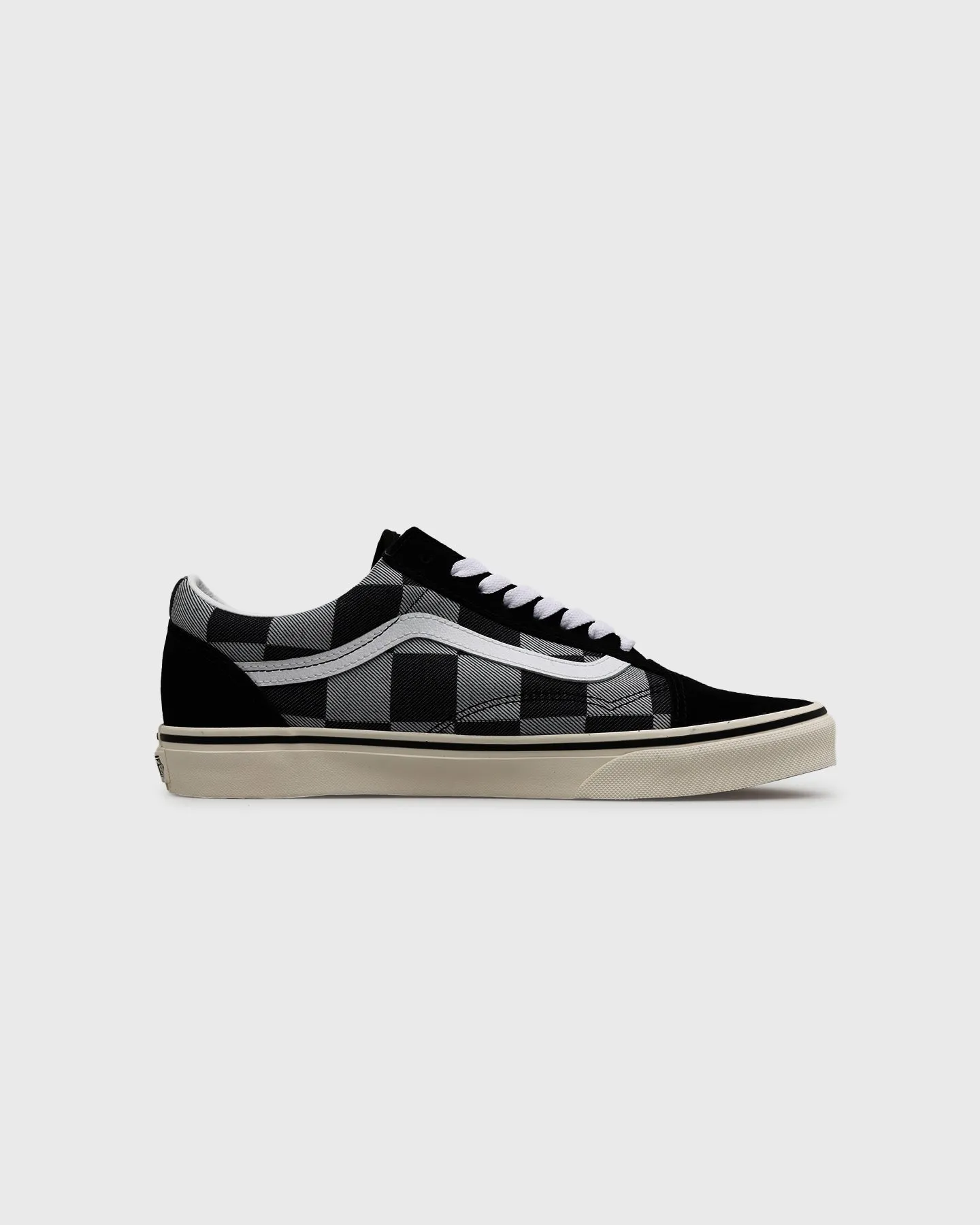 Vans Old Skool "Mono Checkerboard" Black Form Ease