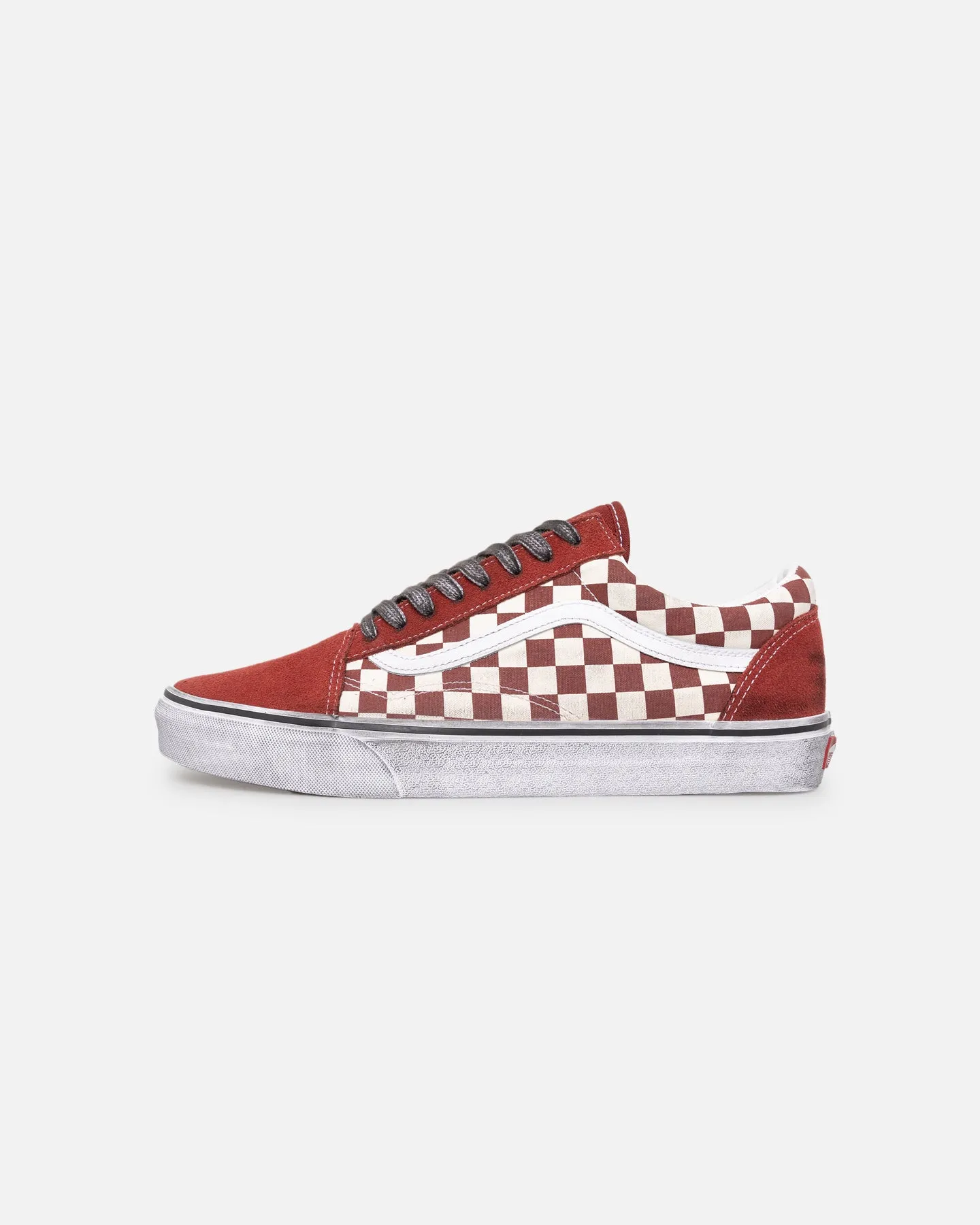 Vans Old Skool Stressed Red/White Sun Guard Climb Strong