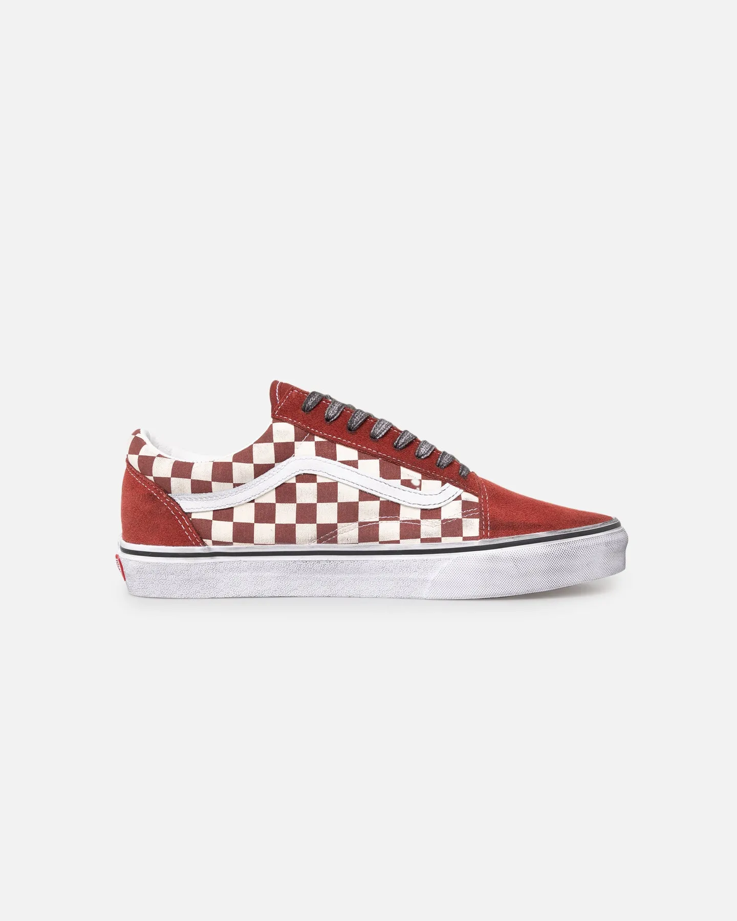 Dust Free Vans Old Skool Stressed Red/White