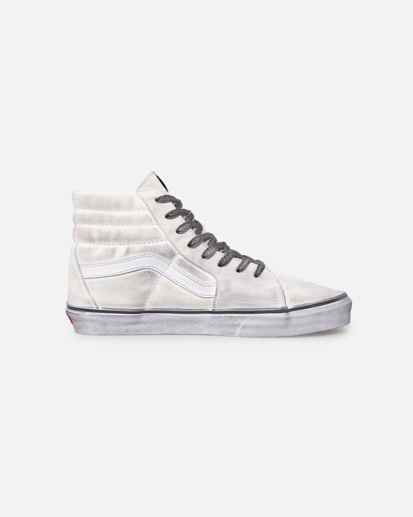 Vans Sk8-Hi Stressed White Stud Cool Cushioned heel