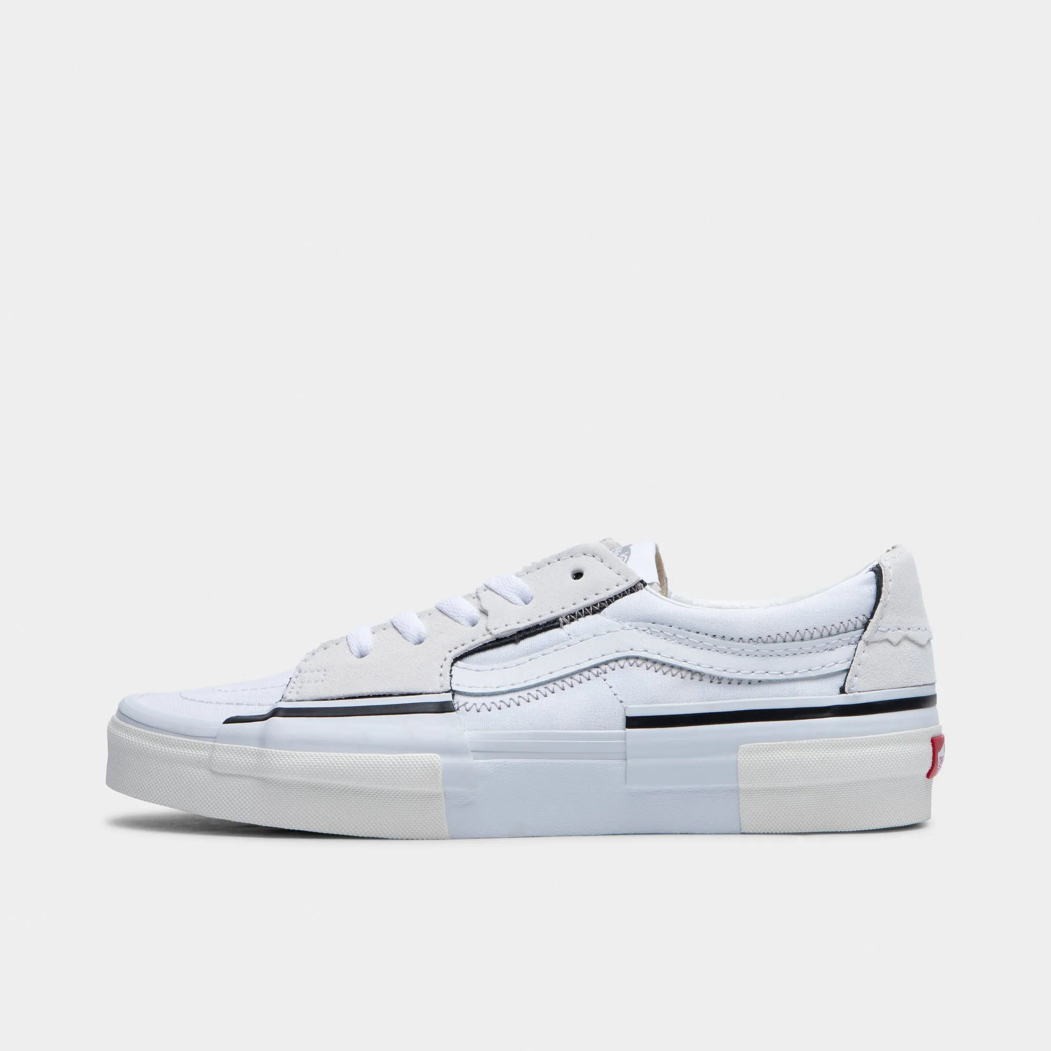 Stable Step Vans Sk8-Low Reconstruct White / Tan - Black