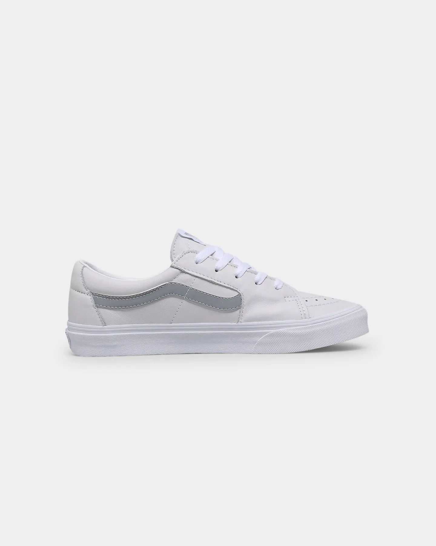 Adjustable Fit Vans SK8-Low Reflective True White/True White