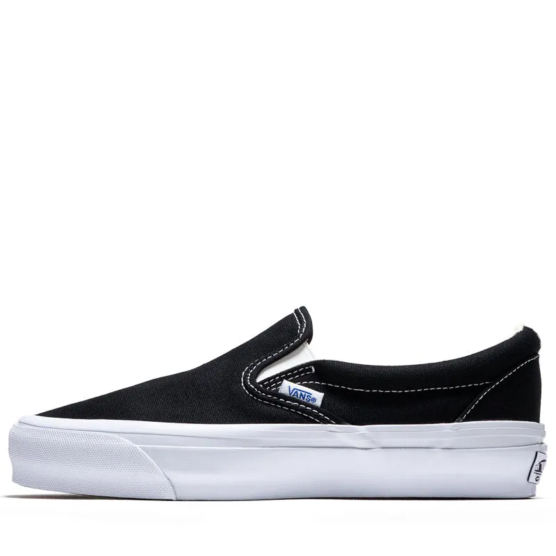 Vans Slip On Reissue 98 - Black/White Removable Footbed System