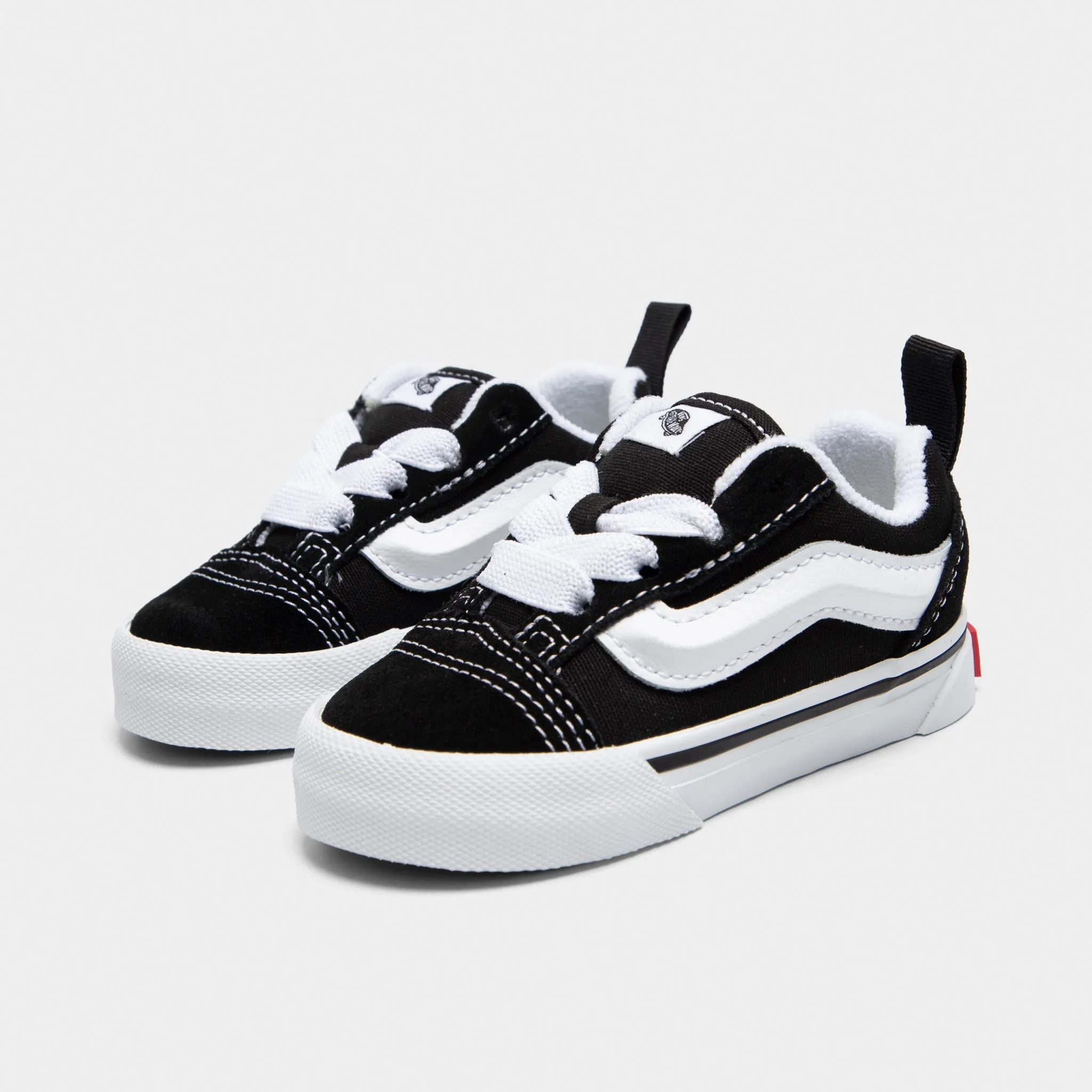 Comfortable Feel Vans Toddlers' Knu Skool Black / White