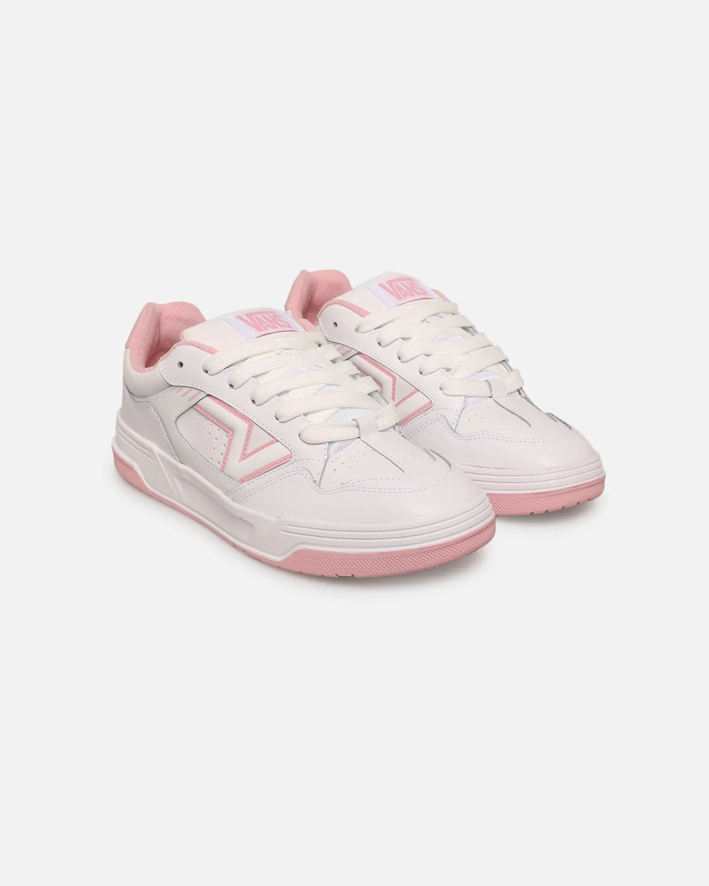 Vans Upland Leather White/Pink Desert Run Denim Cool