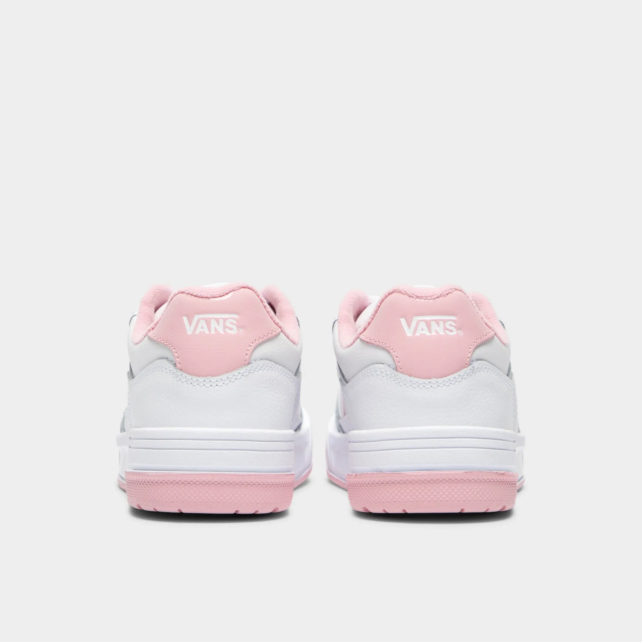 Relaxed Feel Vans Upland Leather White / Pink