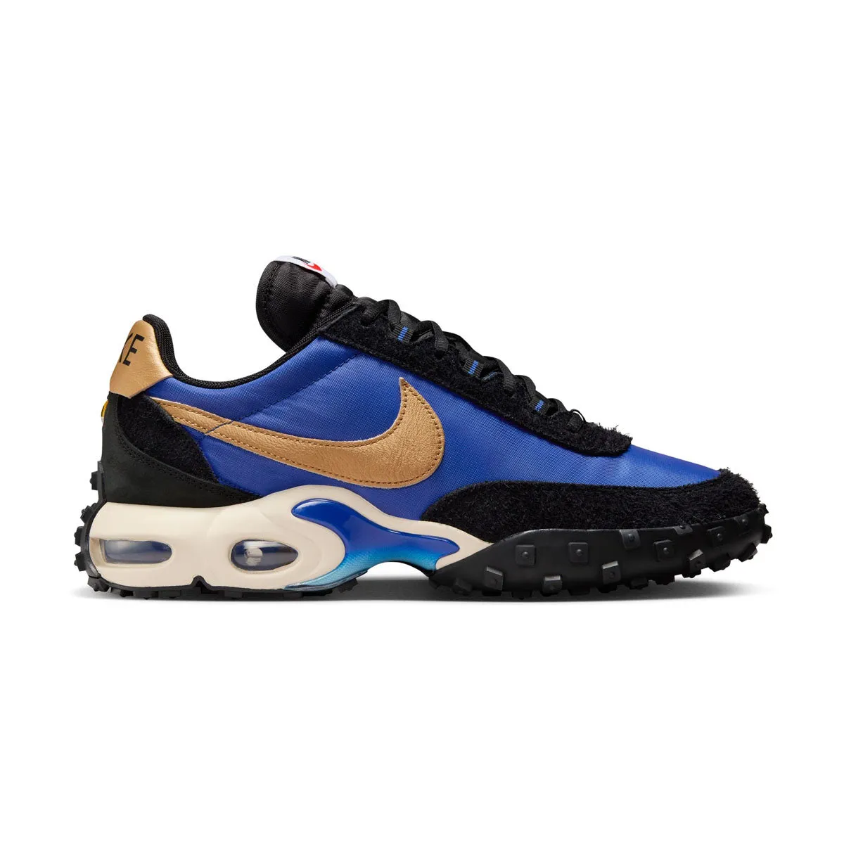 Air Max Waffle SP 'Black Hyper Blue' Boosted flair Affordable