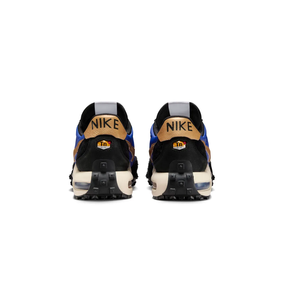 Air Max Waffle SP 'Black Hyper Blue' Durable Support