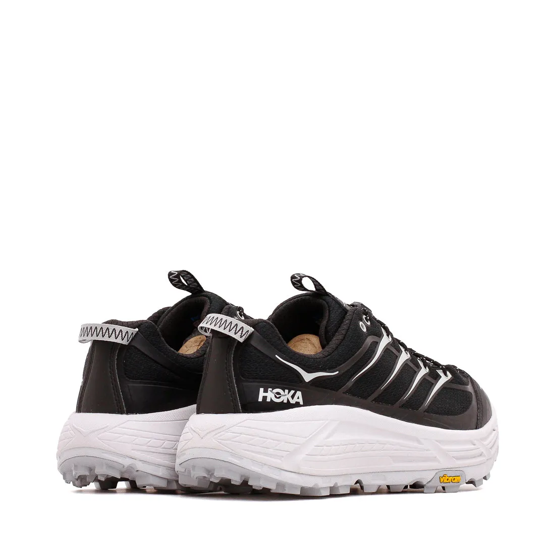 running with ankle braces Hoka One One Unisex Mafate Three2 Black 1141572-BKCS