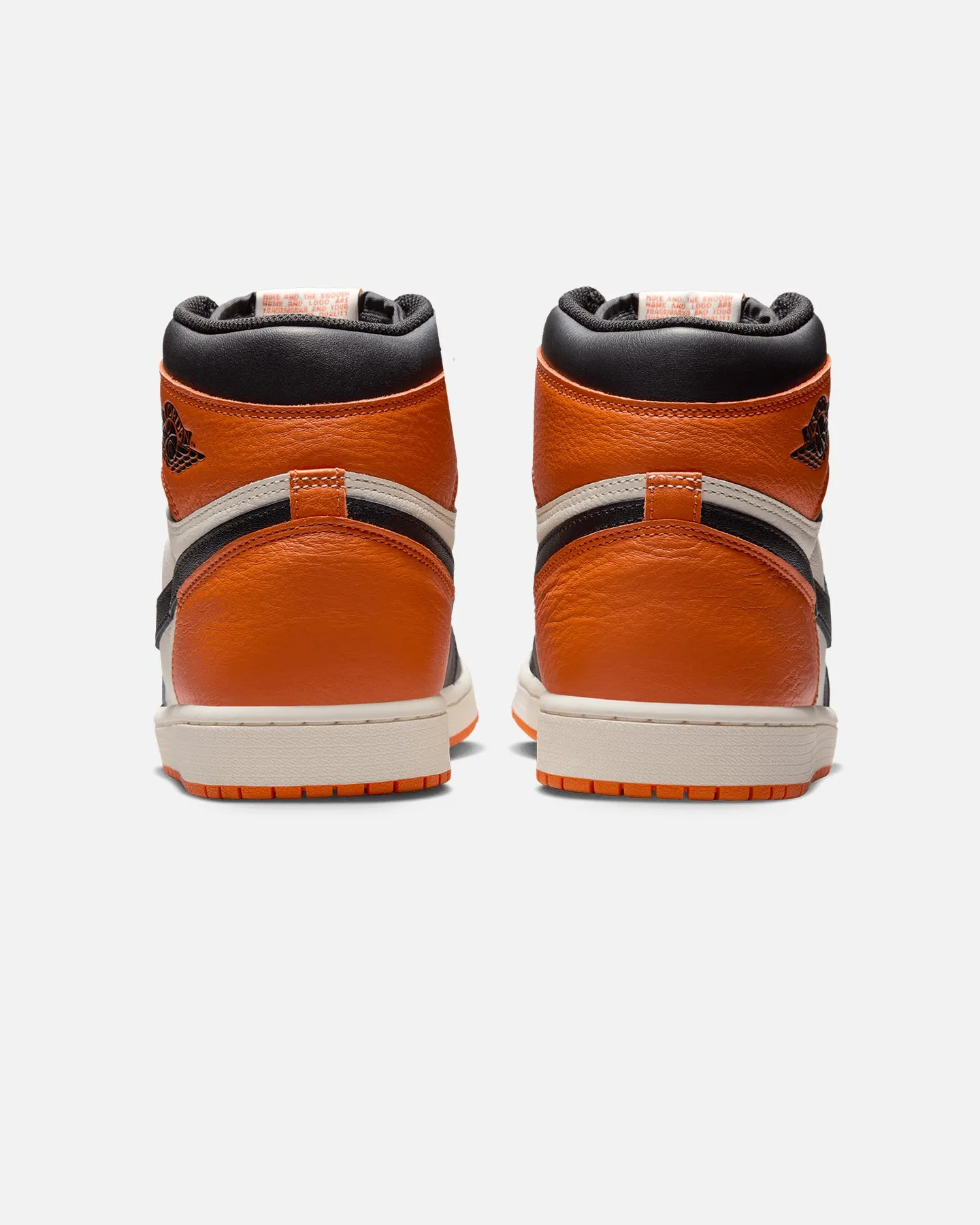 Family Time Pond Walk Jordan Air Jordan 1 Retro High OG "Shattered Backboard"Black/Black-Sail/Starfish