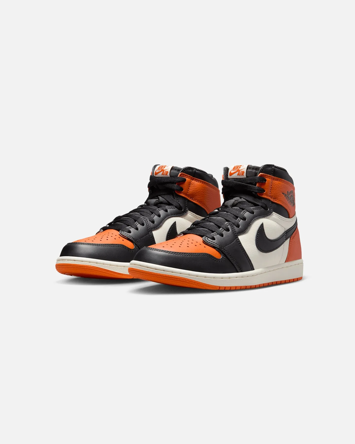 Jordan Air Jordan 1 Retro High OG "Shattered Backboard"Black/Black-Sail/Starfish Gel Soft