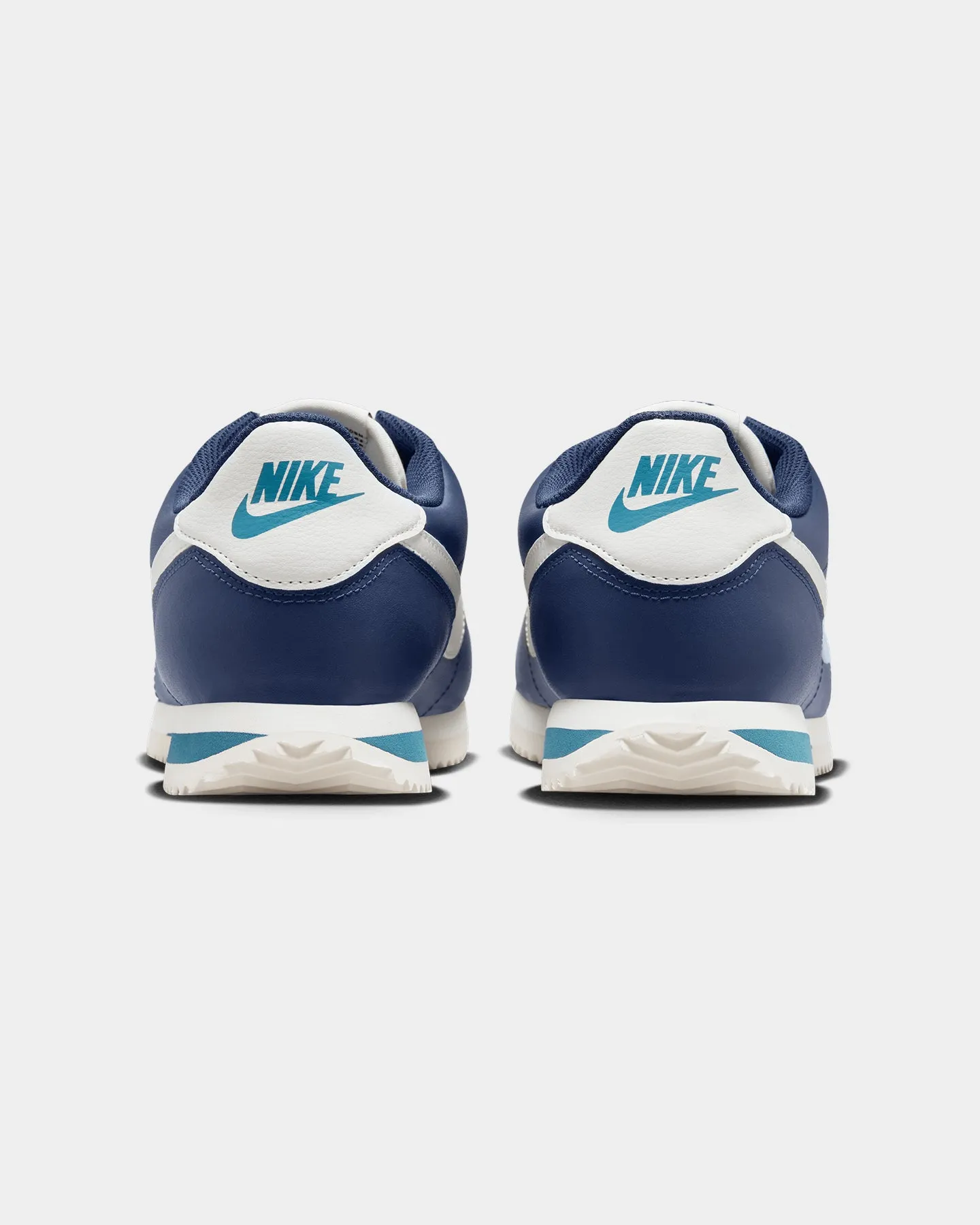 Nike Cortez Midnight Navy/White heel cup
