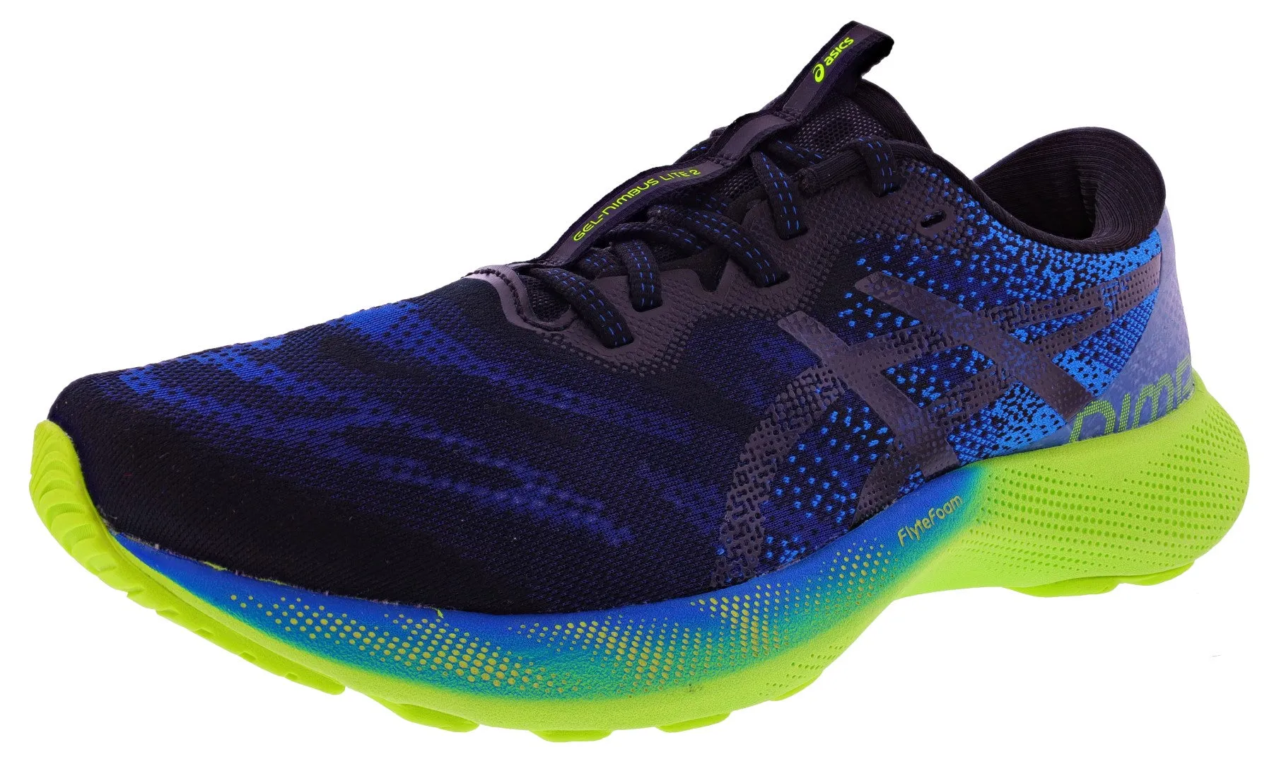 ASICS Men's Gel Nimbus Lite 2 Soft Cushioning Running Shoes monochrome shoes Waterproof Material