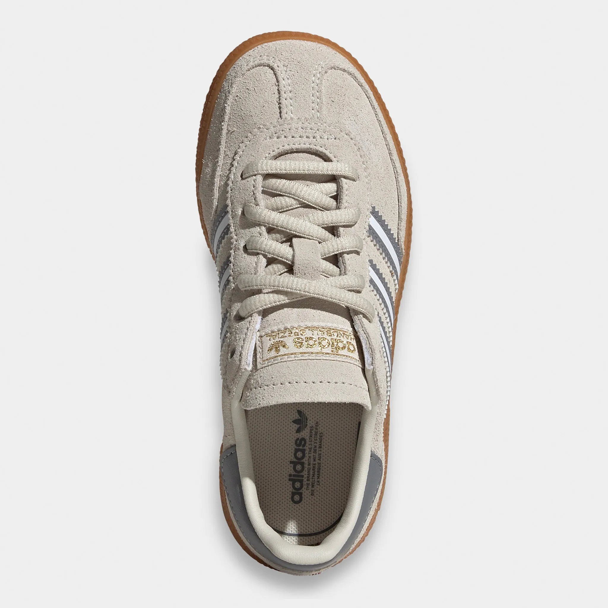 adidas Originals Children's Handball Spezial Alumina / Footwear White ` Wind Safe Pair Quick