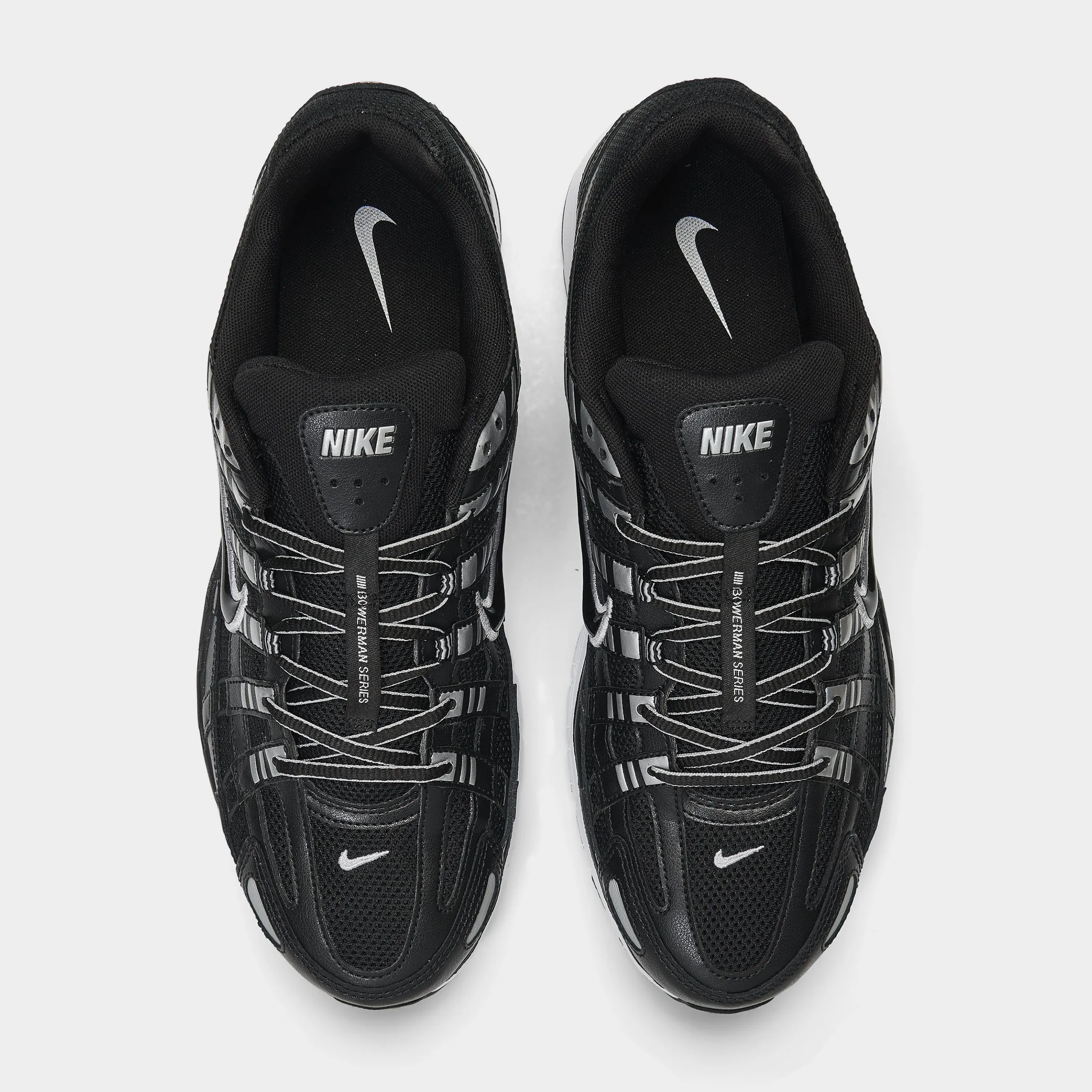 Nike P-6000 Black / Black - White Road grip