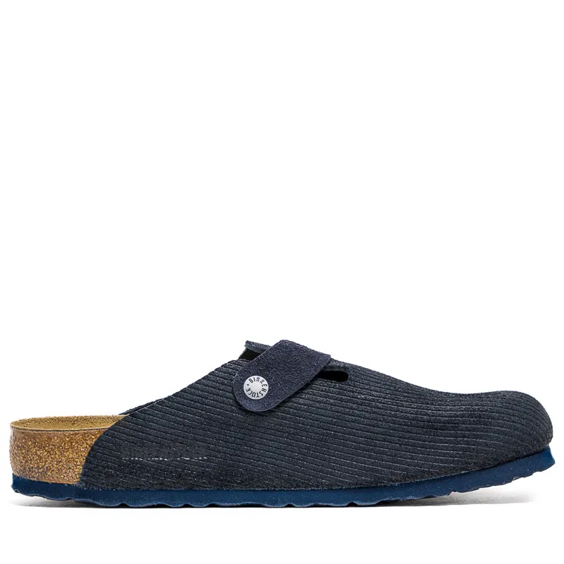 Birkenstock Boston Suede Corduroy - Midnight Body Align