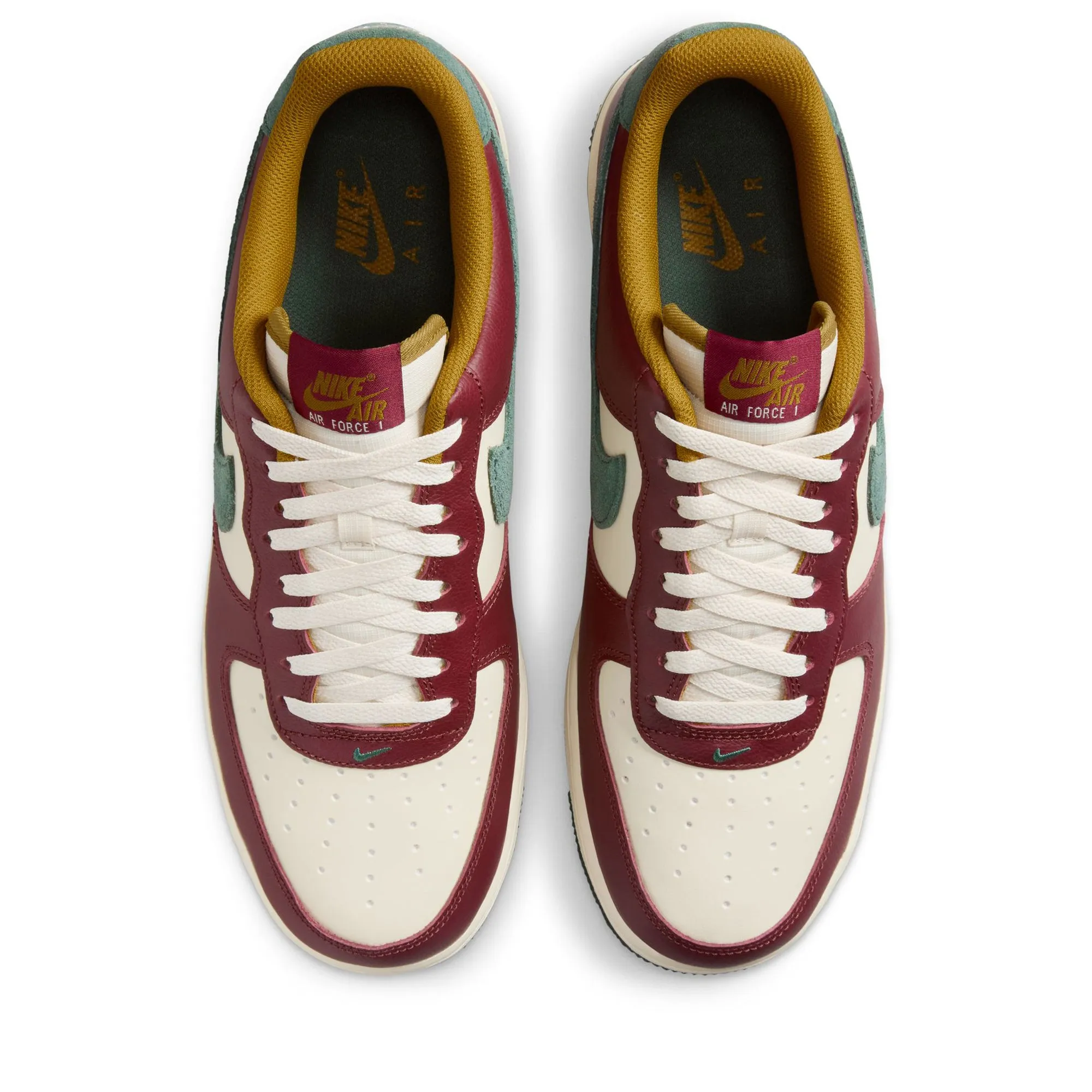 Endurance Sole Stylish performance Nike Air Force 1 '07 LV8 - Coconut Milk/Dark Team Red