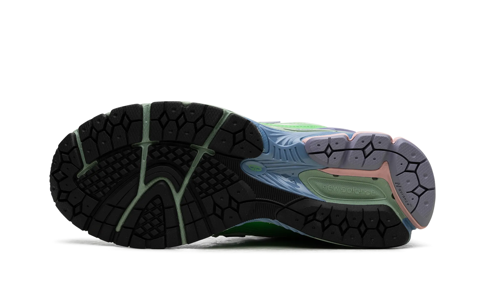 light - duty running wear 1906R "Green Astral Purple"