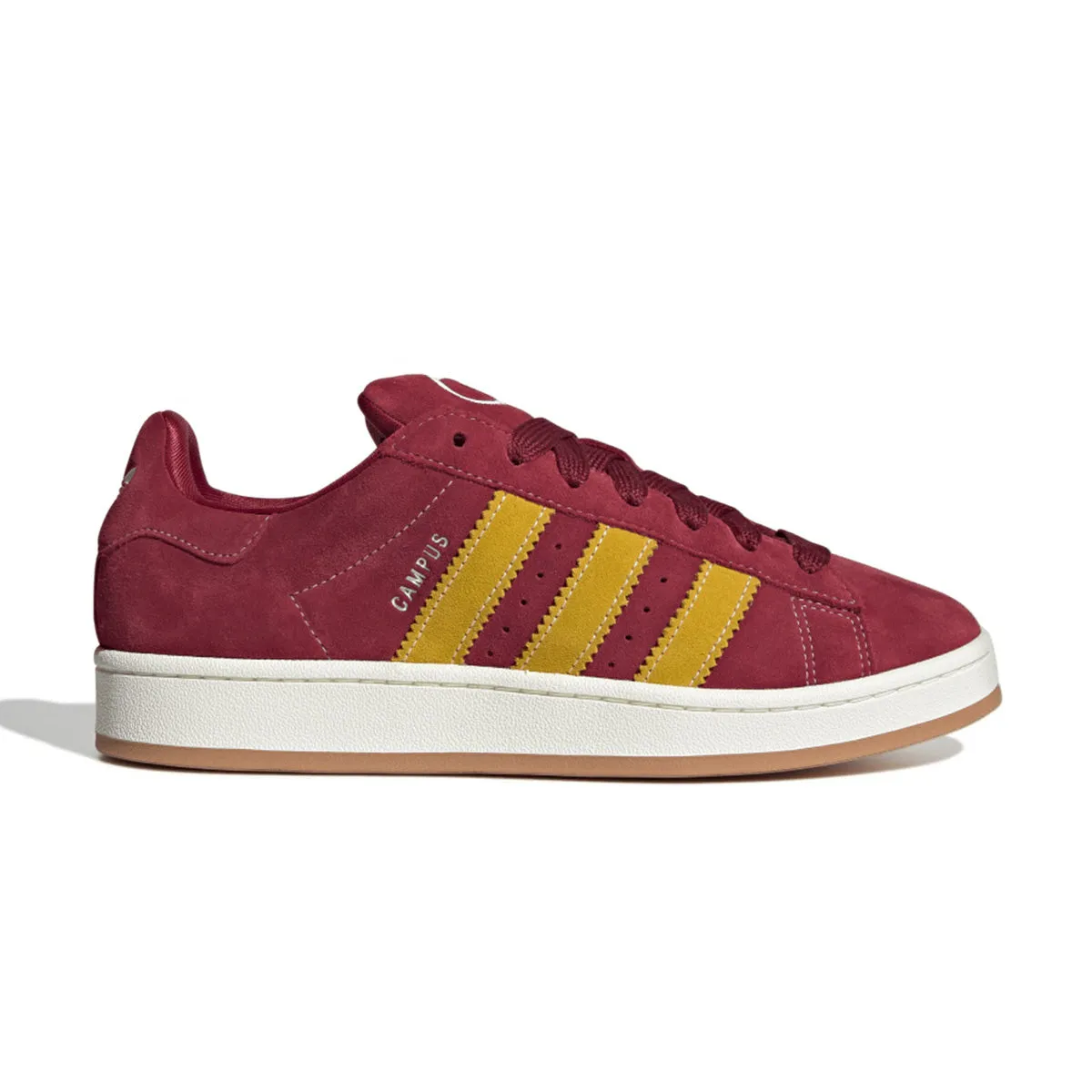 Machine washable geometric Campus 00s 'Collegiate Burgundy Yellow'